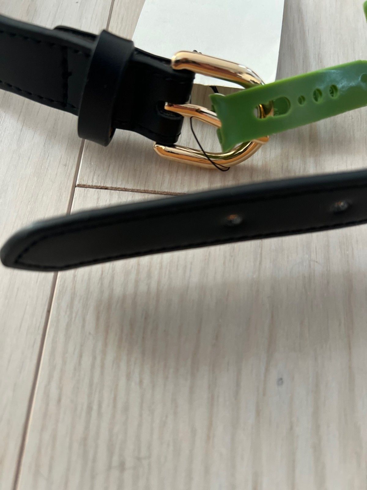 Kate Spade Kate Spade Faux Pearl Leather Belt Black ( S ) Size ONE SIZE - 4 Thumbnail