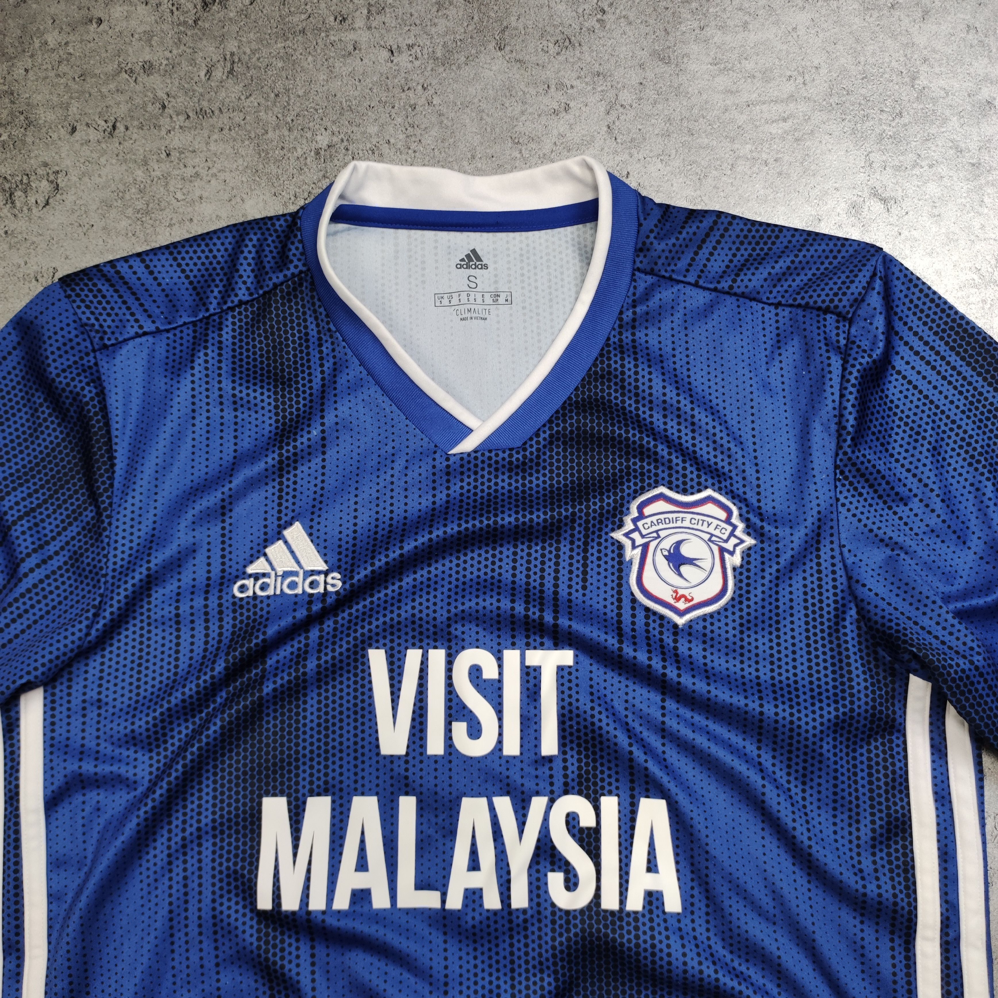 Adidas RARE Adidas x Cardiff City Adidas Premier League Home Jersey Size US S / EU 44-46 / 1 - 5 Thumbnail