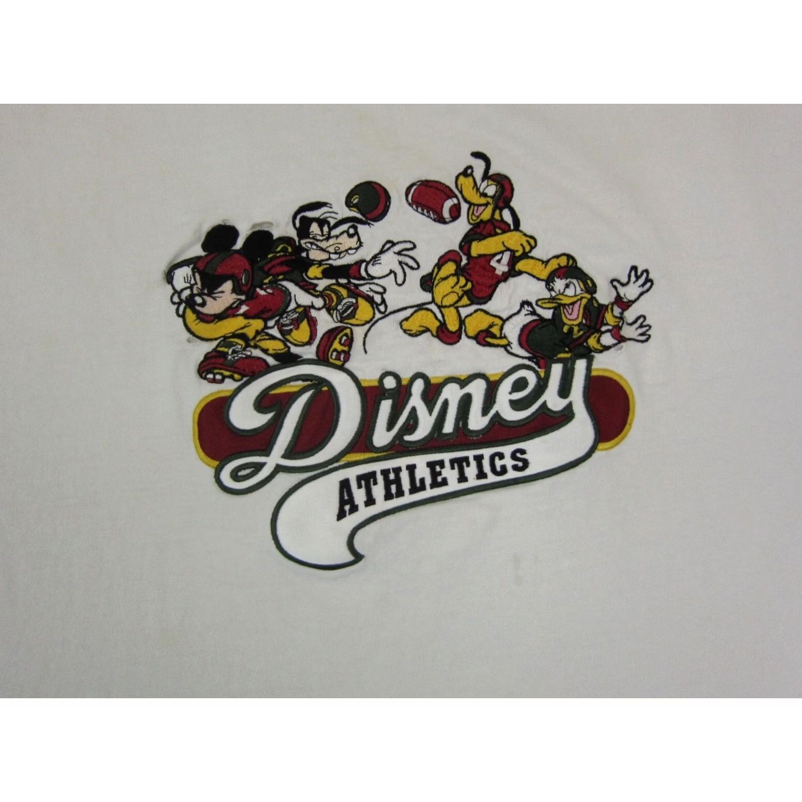 Disney VINTAGE Disney Shirt Mens XL White Mickey Goofy Donald 90s USA Graphic Print T-Shirt Clothing Reg Size US XL / EU 56 / 4 - 2 Thumbnail