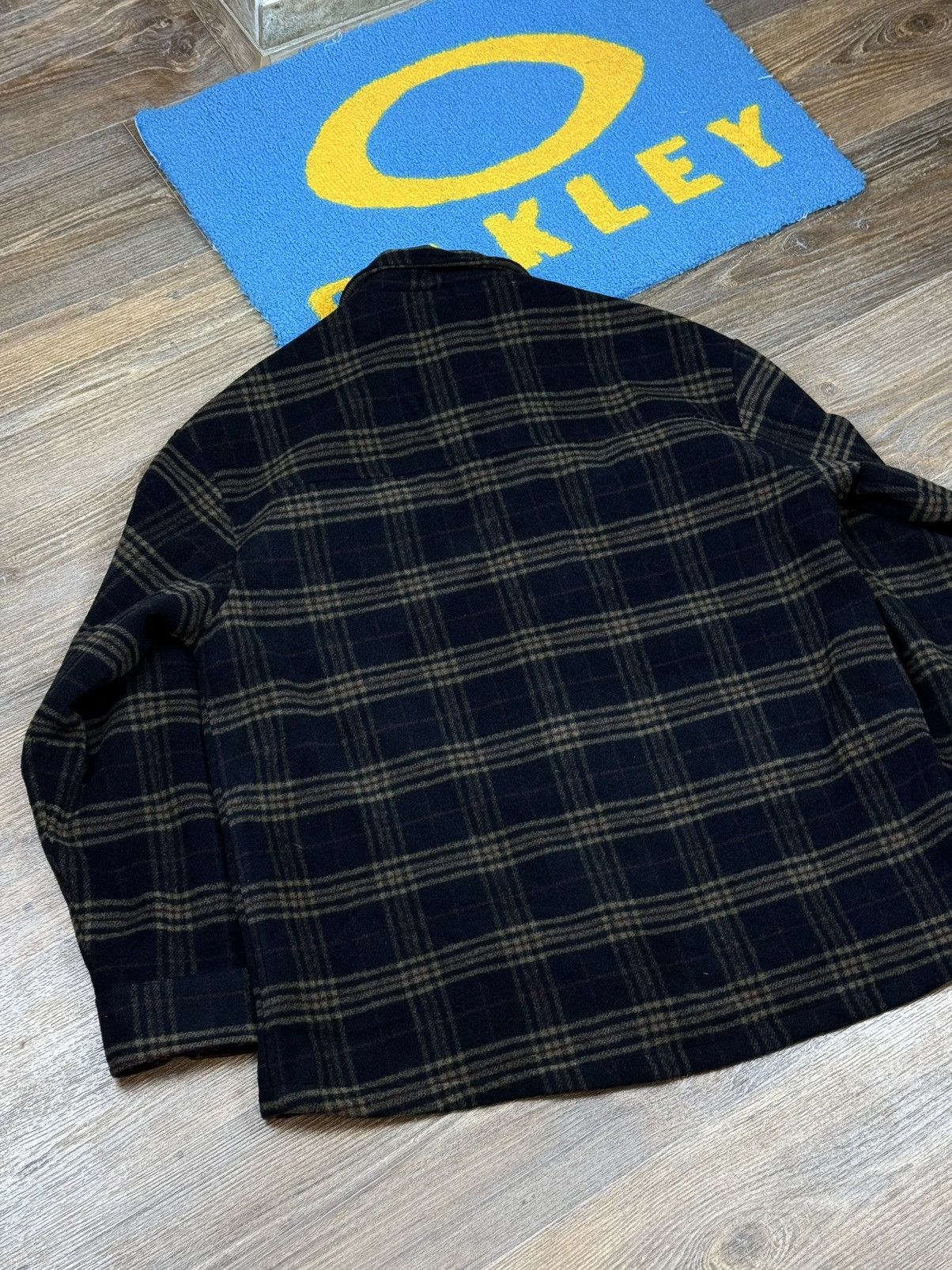 Represent Clo. Represent Oversized Brown Checkered Flannel Jacket Size US XL / EU 56 / 4 - 11 Thumbnail