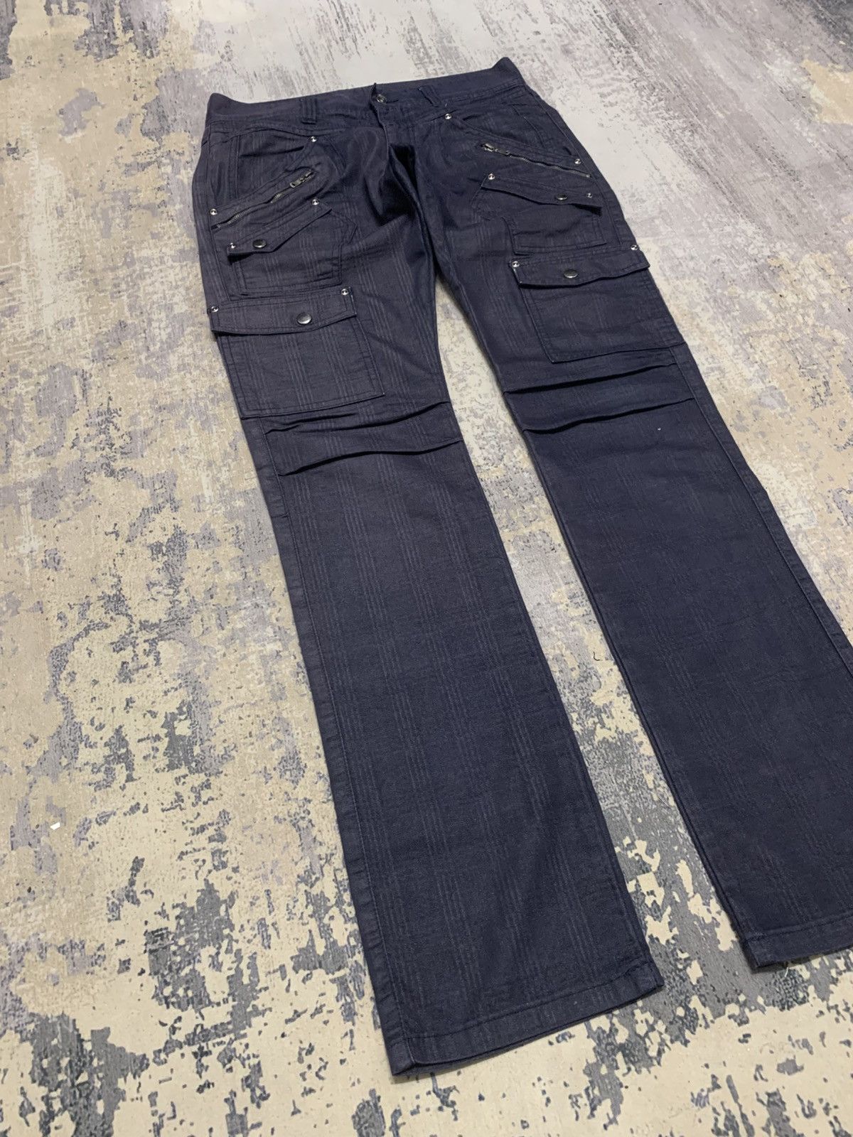 Japanese Brand Semantic Design Cargo Crazy Zipper Utility Pant Size US 30 / EU 46 - 4 Thumbnail