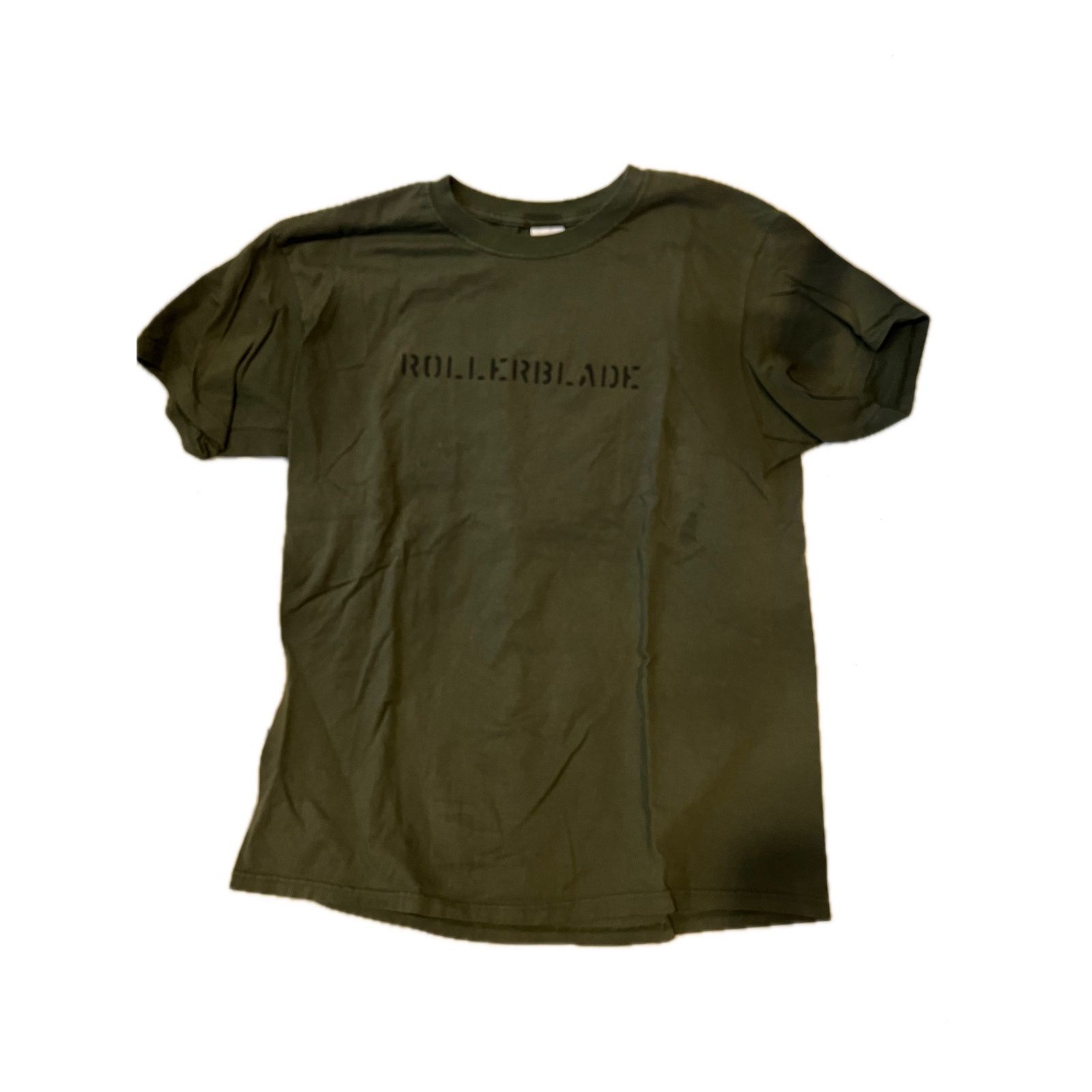 Anvil Anvil Rollerblade Army Khaki Green T-Shirt Mens XL Size US XL / EU 56 / 4 - 1 Thumbnail