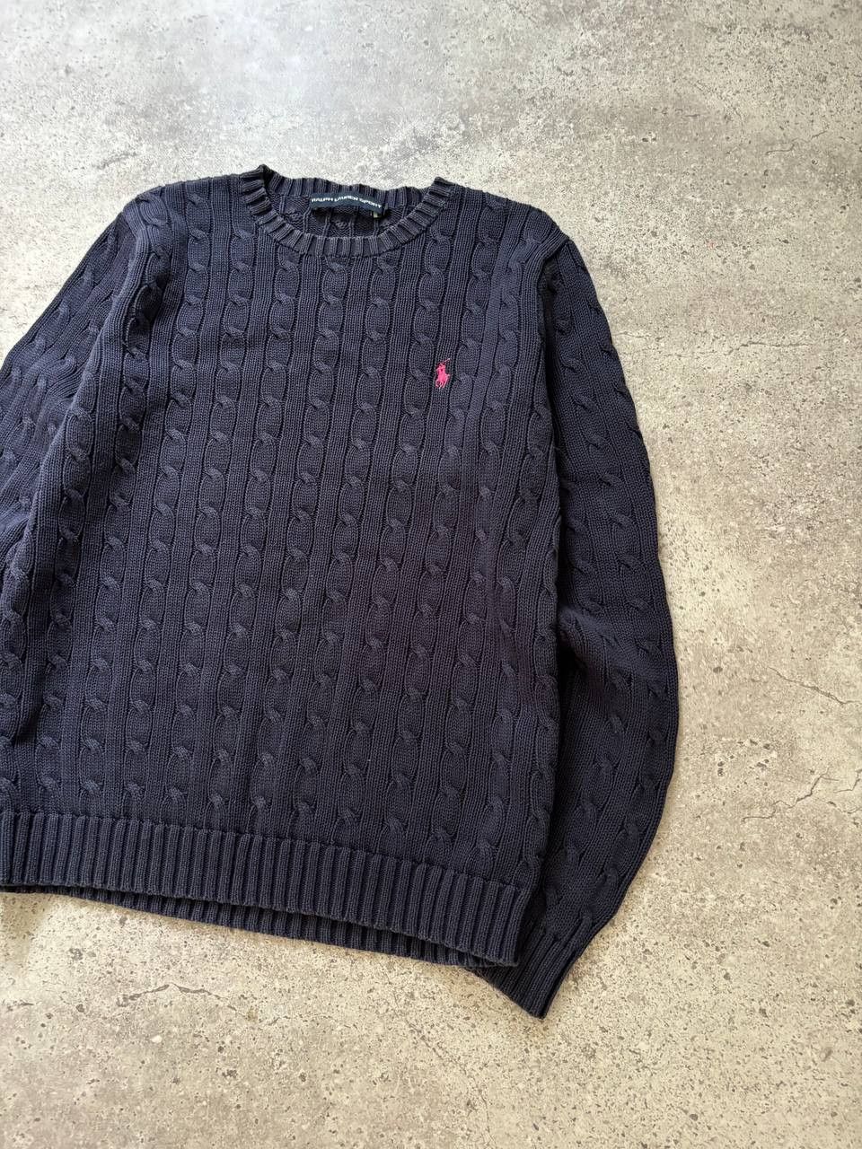 Polo Ralph Lauren Vintage Polo Ralph Lauren Sport Sweater L Blue Pull Over Size L / US 10 / IT 46 - 2 Thumbnail