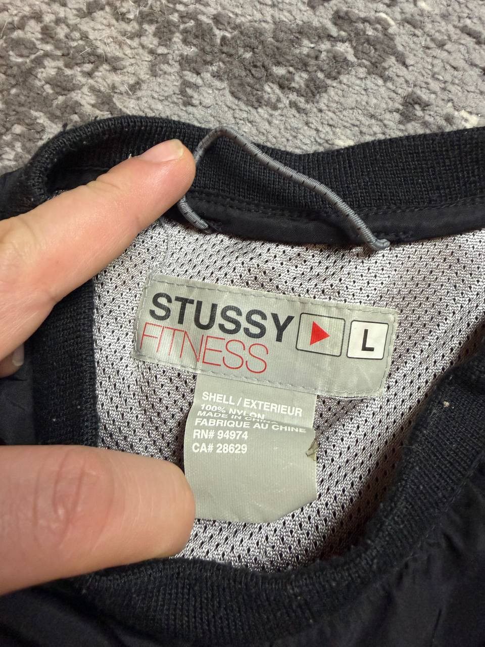 Stussy Vintage y2k Stussy 00s Fitness Nylon Pullover Apex Shell Size US L / EU 52-54 / 3 - 5 Thumbnail