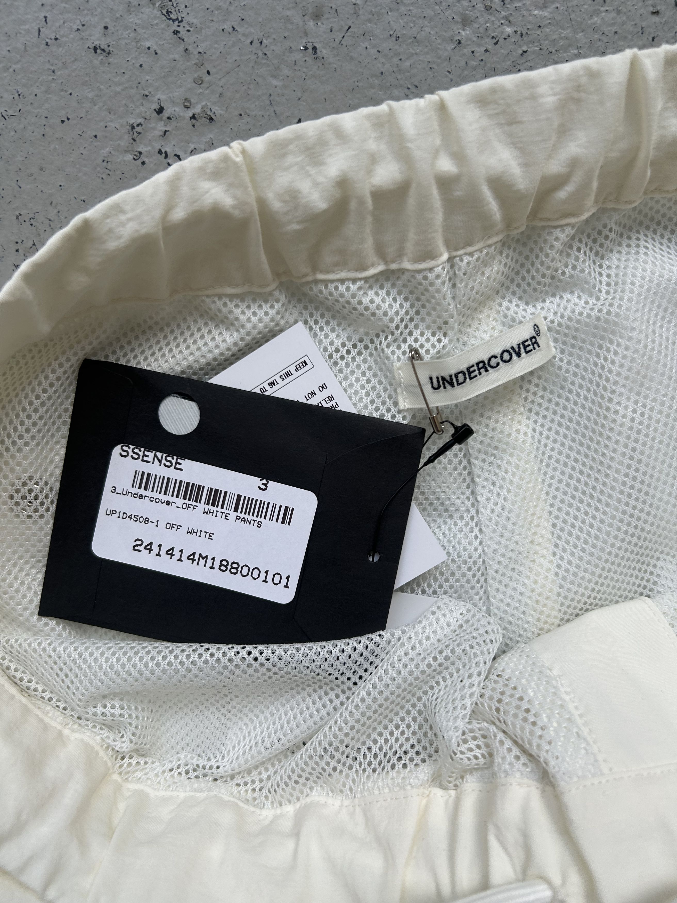 Undercover Undercover Off White Cargo Pants Size US 31 - 5 Thumbnail