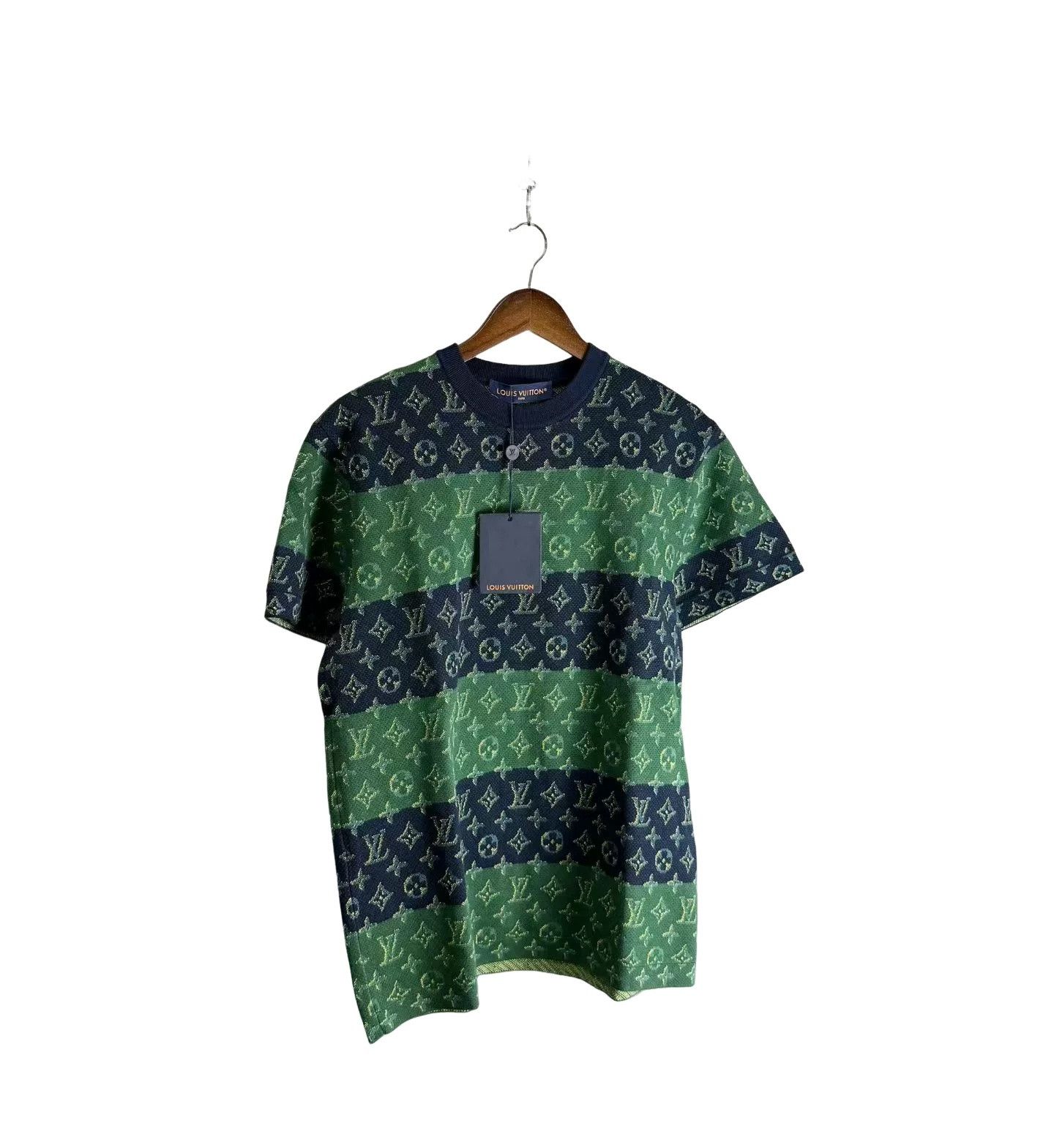 Louis Vuitton Louis Vuitton Monogram Stripe Knit Tee Size XS Size US XS / EU 42 / 0 - 1 Thumbnail