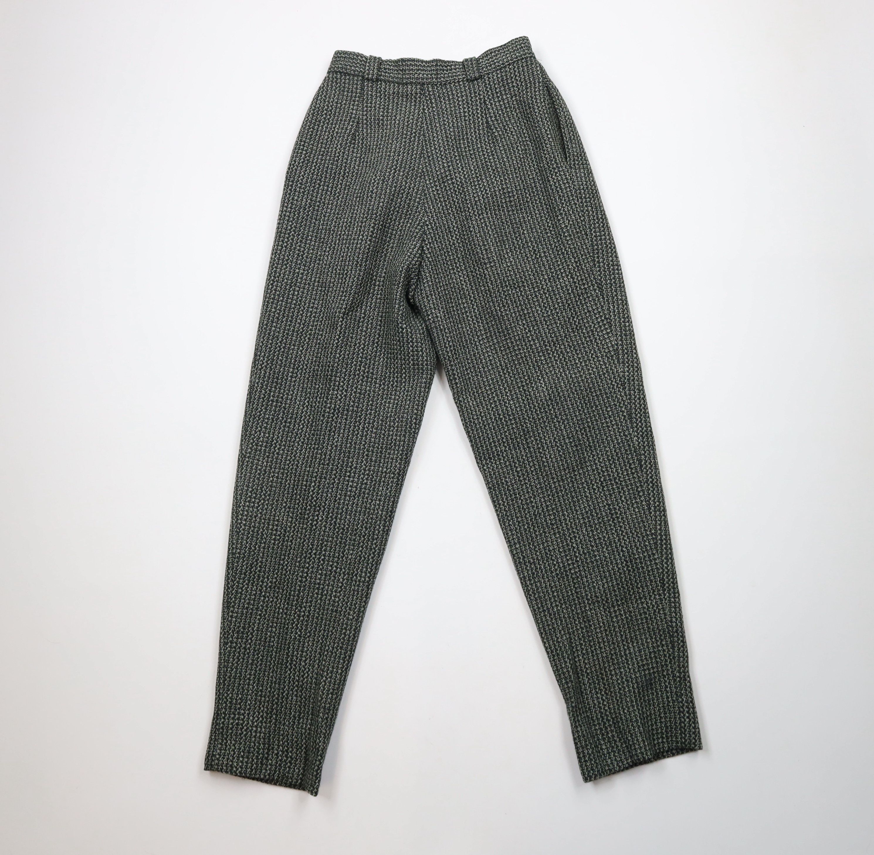 Vintage Vintage 90s Streetwear Blend High Waist Chino Pants Green Size 27" / US 4 / IT 40 - 9 Thumbnail