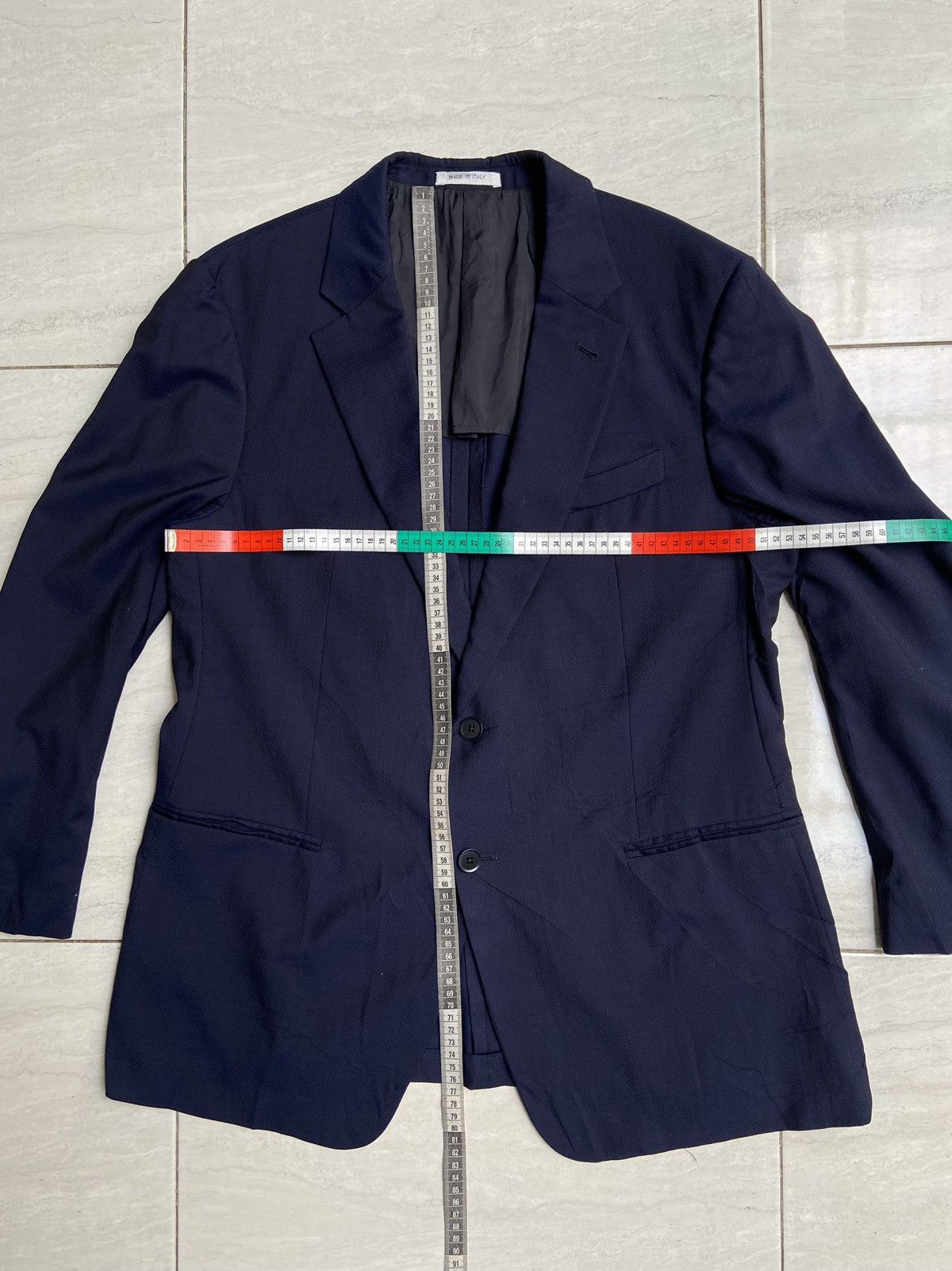 Armani Collezioni ARMANI COLLEZIONI Navy Suit Size 54L - 2 Thumbnail