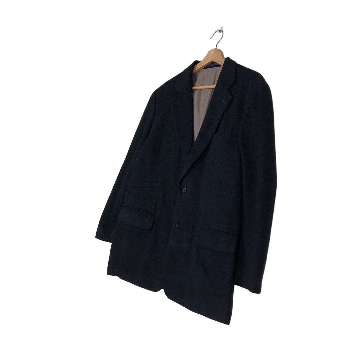 Burberry 🔥Vintage Wool Jacket Chore Burberrys Double Breast Size US L / EU 52-54 / 3 - 2 Thumbnail