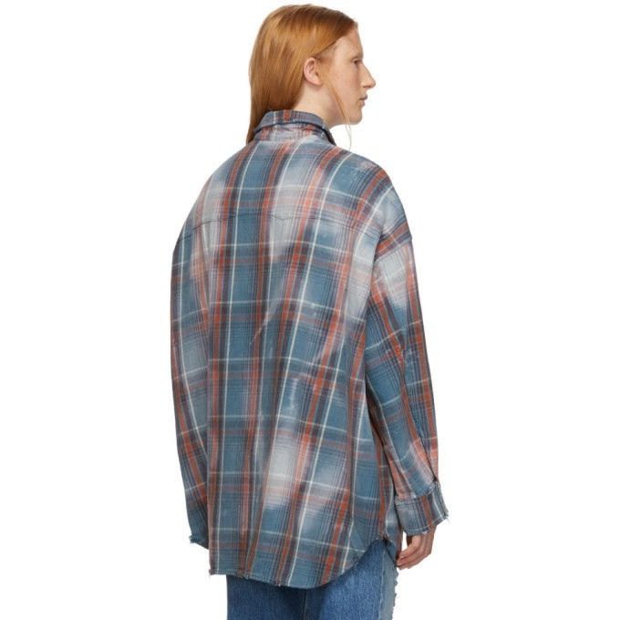 R13 Bleached oversized cowboy shirt. Small Size S / US 4 / IT 40 - 9 Thumbnail
