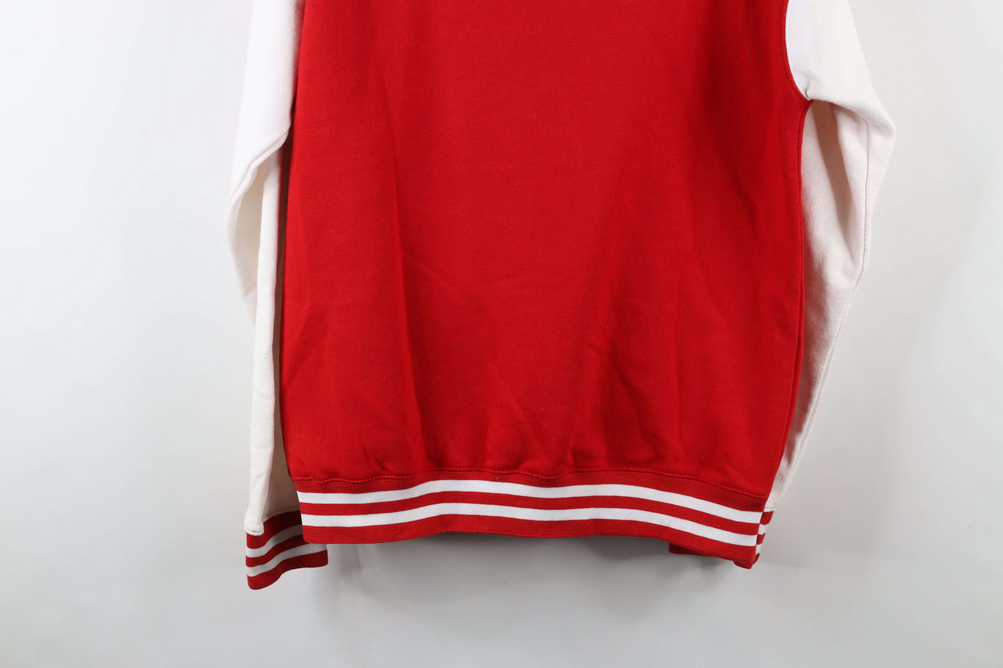 Vintage Vintage 90s Streetwear Button Varsity Jacket Sweatshirt Size US L / EU 52-54 / 3 - 15 Thumbnail