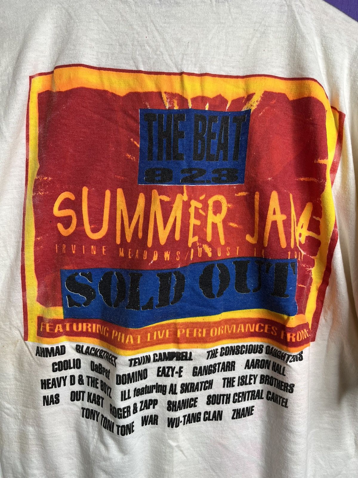 Band Tees × Vintage Vintage 1994 Summer Jam hip hop festival t-shirt Size US XL / EU 56 / 4 - 3 Thumbnail