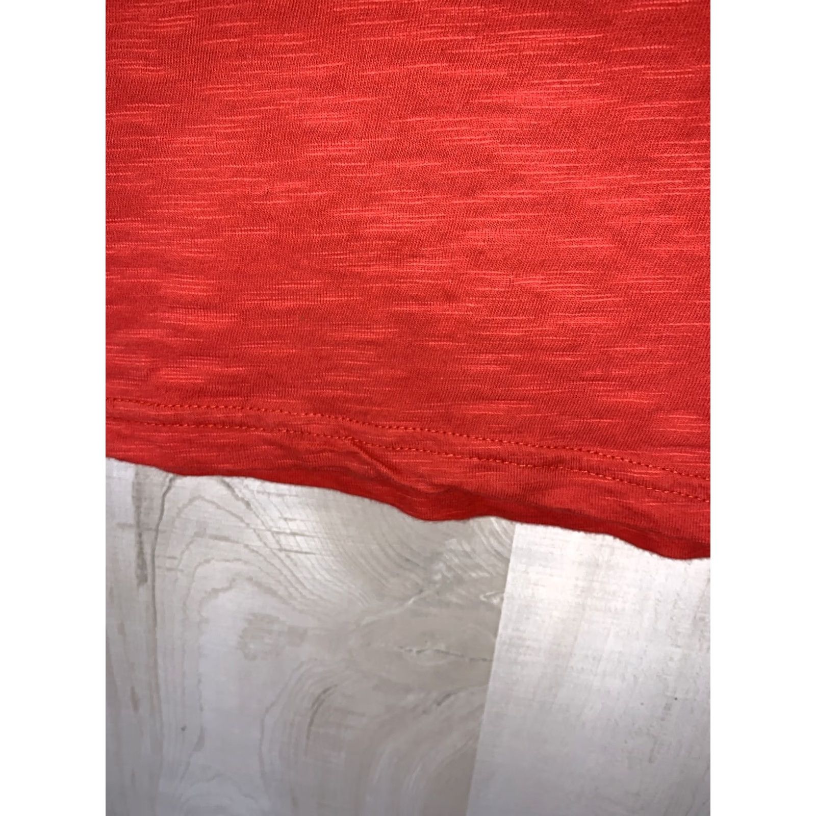 Guess GUESS Polo Shirt Mens Red Textured Cotton Pocket Front Short Sleeve Size US M / EU 48-50 / 2 - 4 Thumbnail