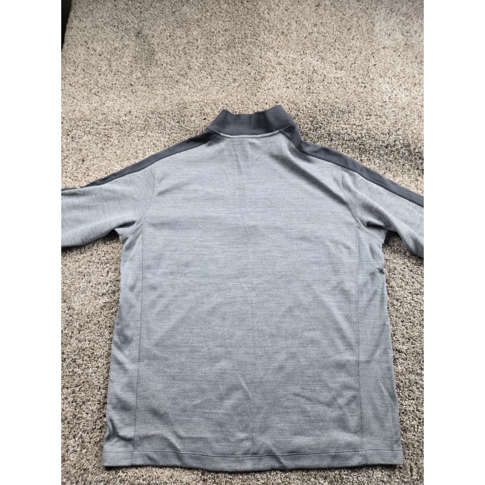 Nike Vanguard Venture Capital 1/4 Zip Pullover XL Mens Gray Nike Dri-Fit Jacket Size US XL / EU 56 / 4 - 6 Thumbnail