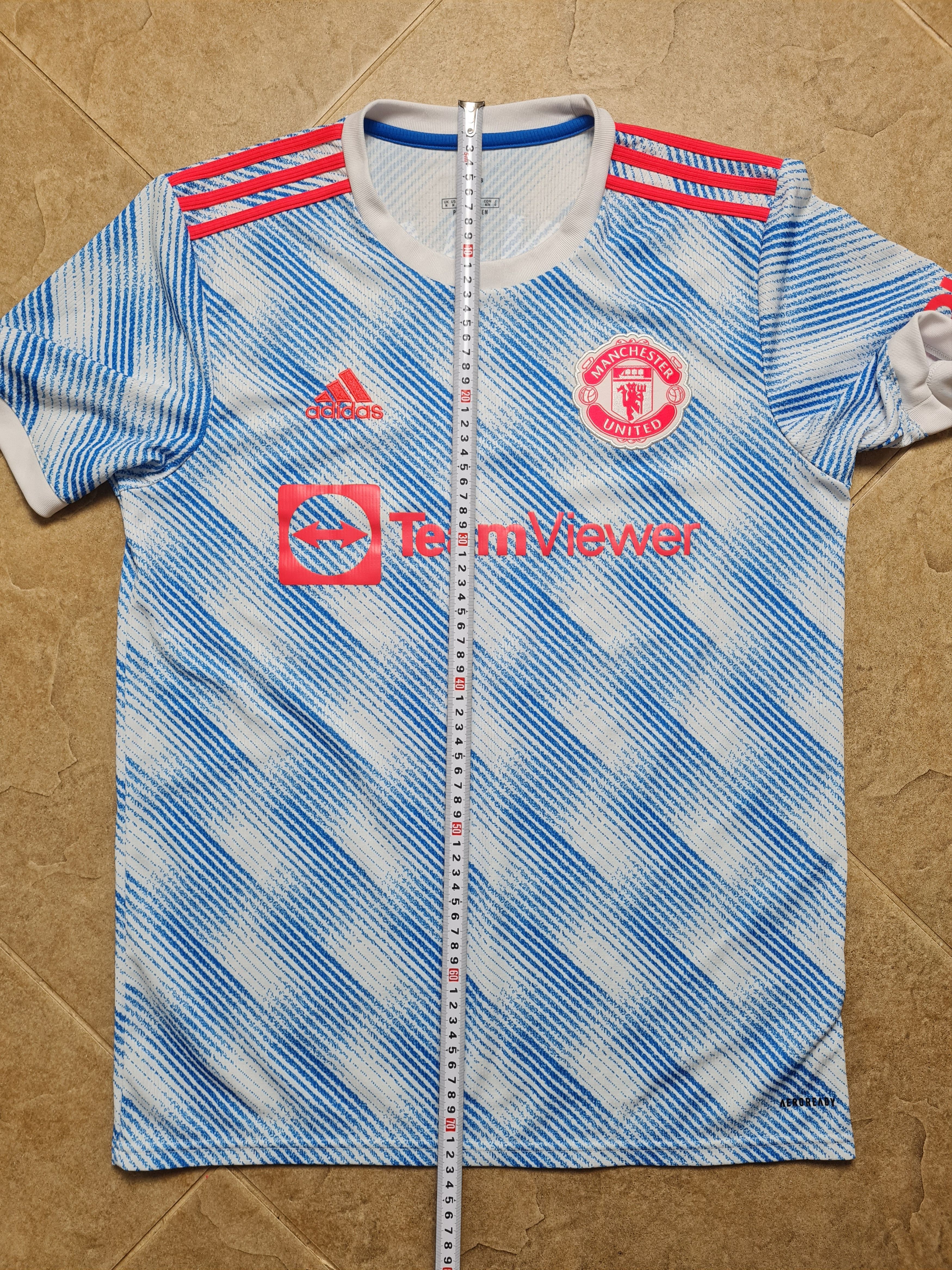 Adidas NWT Adidas Manchester United Kit Soccer Jersey Ronaldo # 7 Size US M / EU 48-50 / 2 - 5 Thumbnail