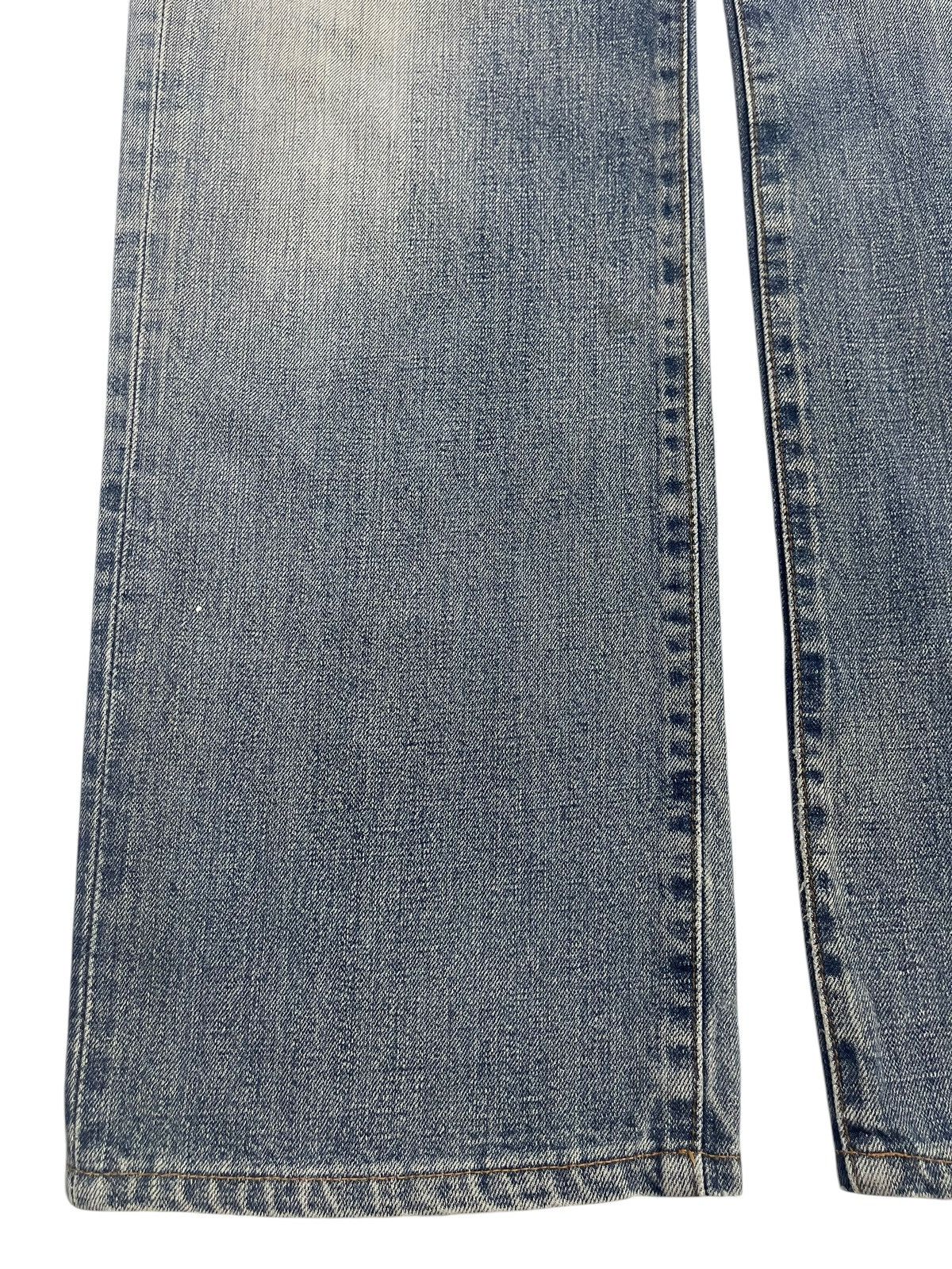 Edwin Vintage 90s Edwin 505x Faded Wash Distressed Loose Jeans Size US 30 / EU 46 - 7 Thumbnail