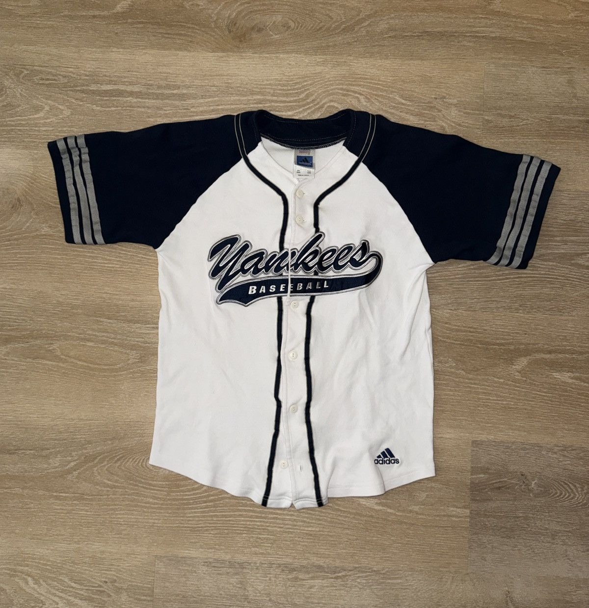 Adidas Vintage New York Yankees Adidas Jersey Size XL 18-20 Size M / US 6-8 / IT 42-44 - 1 Thumbnail
