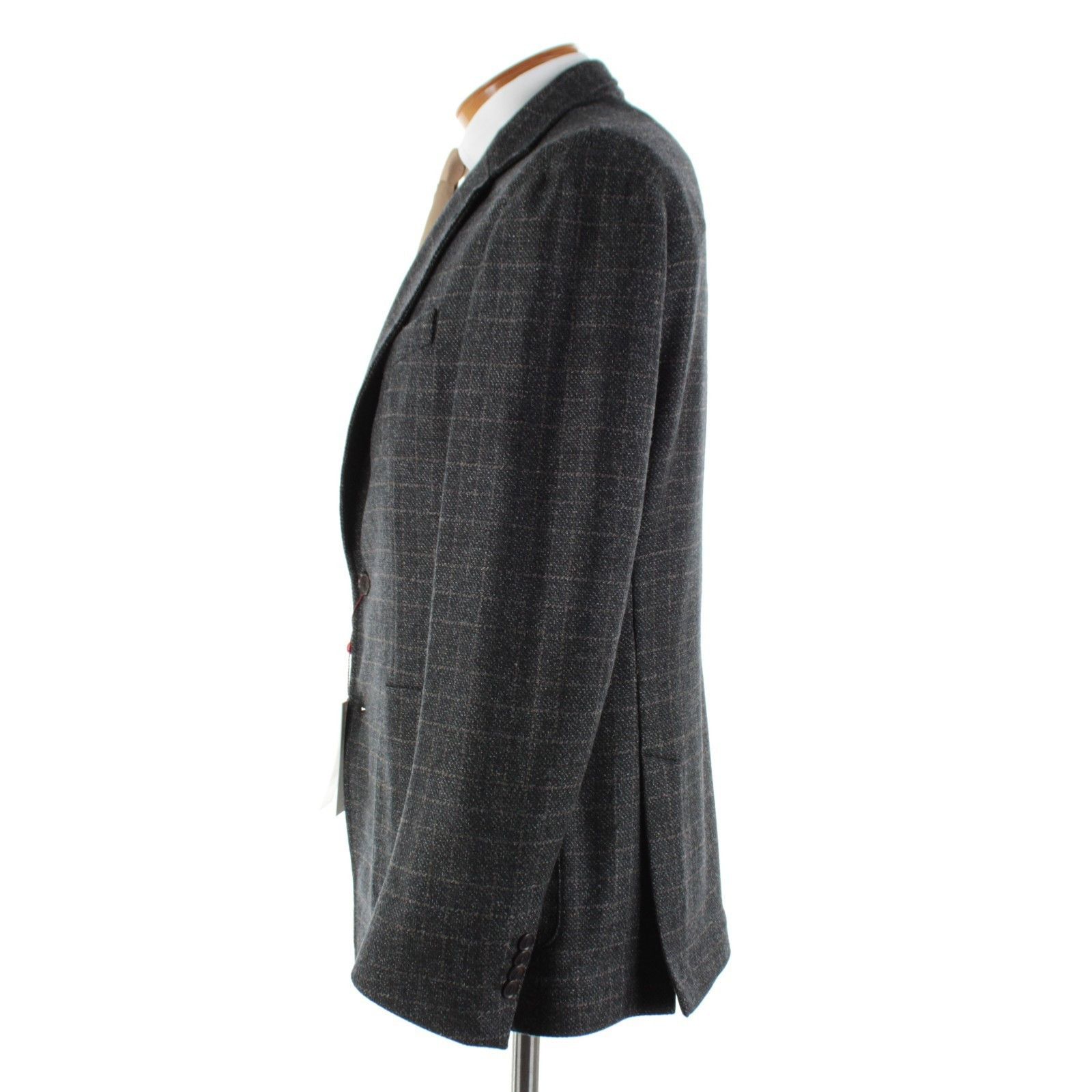 Luciano Barbera Luciano Barbera Sport Coat Size 44 US in Gray Size 44R - 4 Thumbnail
