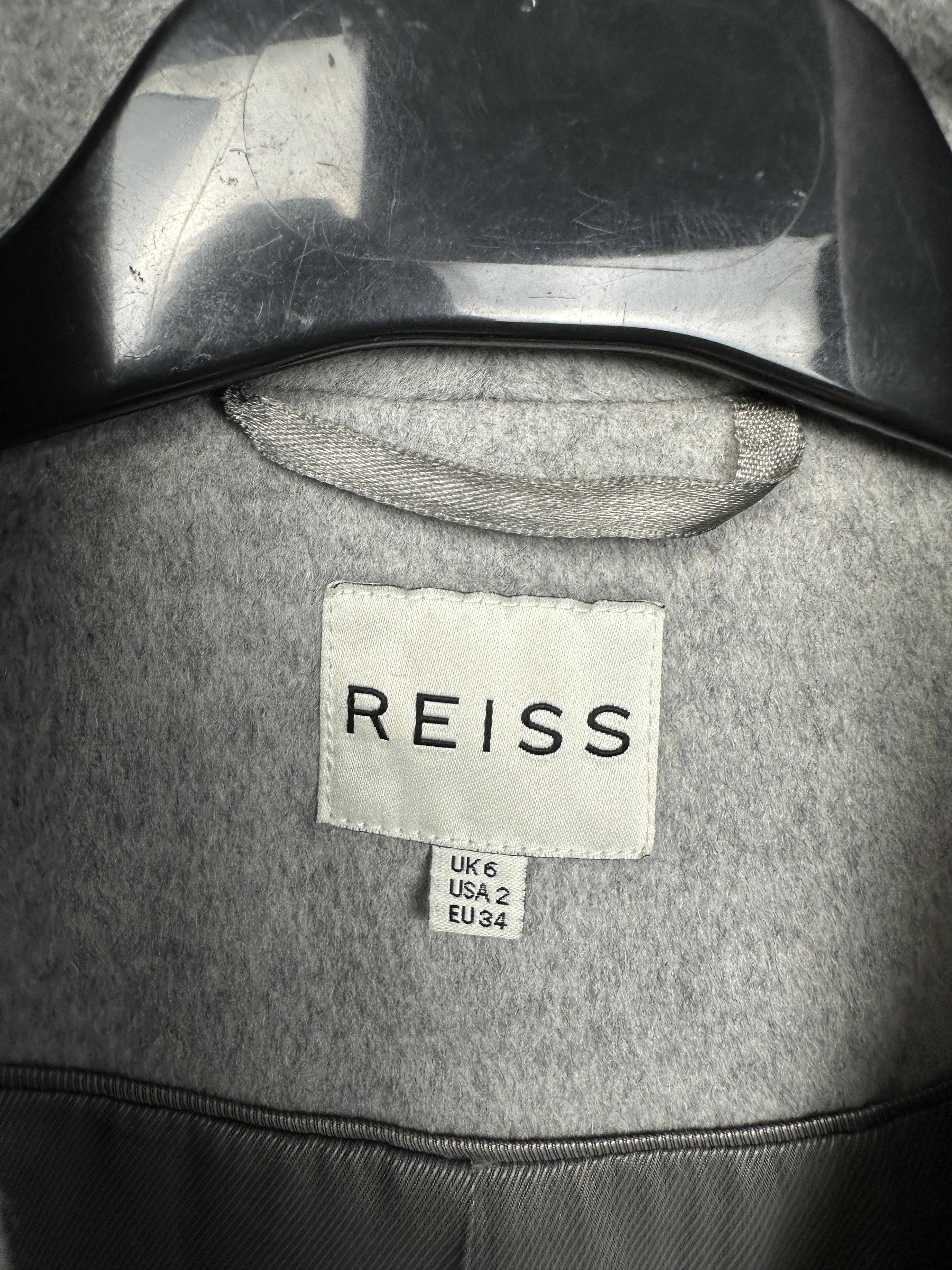Reiss Reiss Womens Wool Coat Jacket Size XS / US 0-2 / IT 36-38 - 3 Thumbnail
