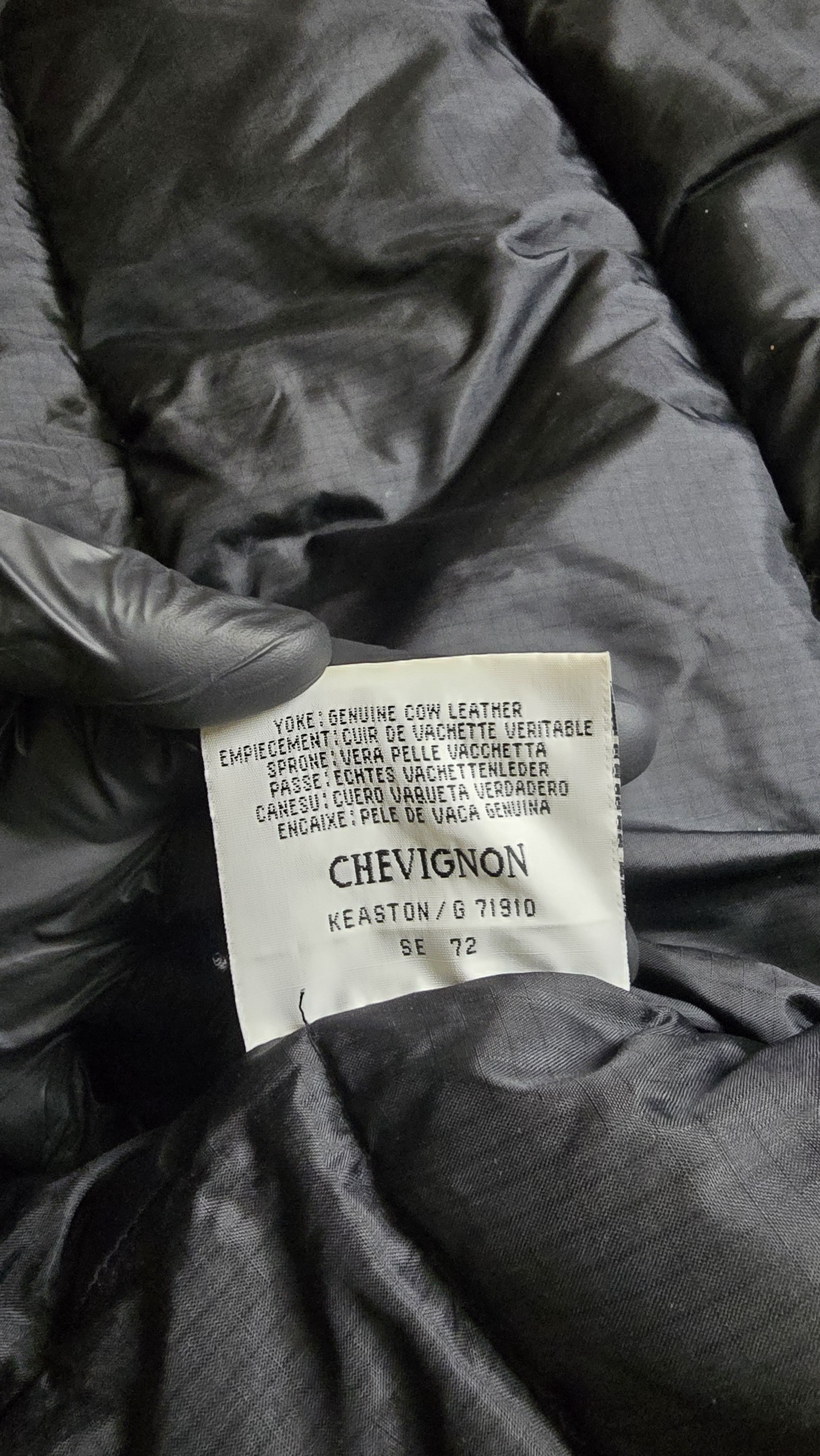 Chevignon Vintage 2in1 Chevignon Togs Unlimited Black Down Jacket Vest Size US XXL / EU 58 / 5 - 21 Thumbnail
