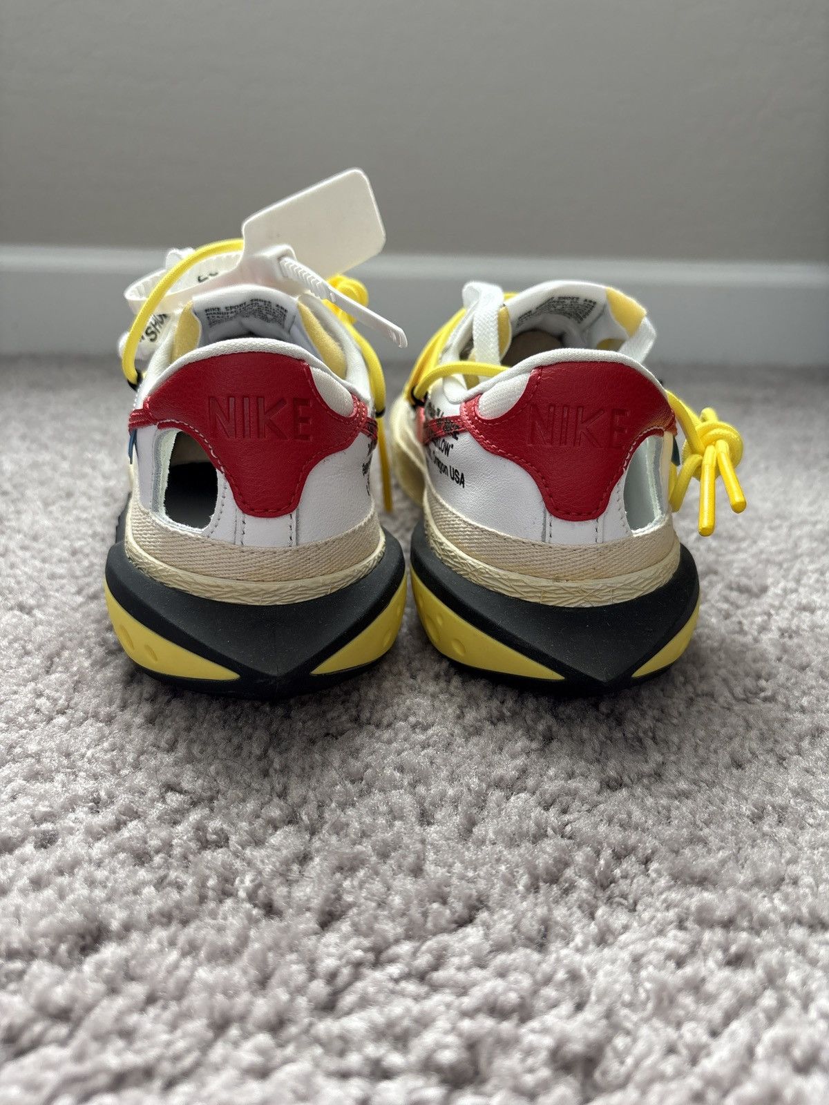 Nike × Off-White Nike Off White ‘77 blazer lows Size US 9.5 / EU 42-43 - 9 Thumbnail