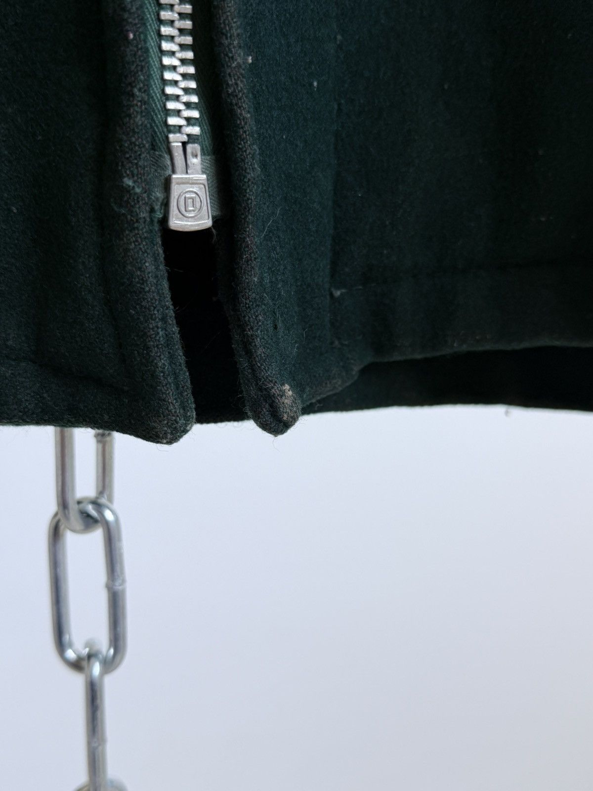 Vintage Vintage 60s British Wool Lightning Zip Full Zip Jacket Size US M / EU 48-50 / 2 - 6 Thumbnail