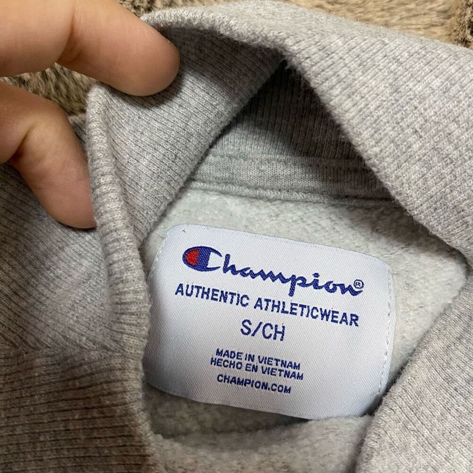 Champion Champion Heather Gray Mock Neck Pullover | Sz S Size S / US 4 / IT 40 - 4 Thumbnail