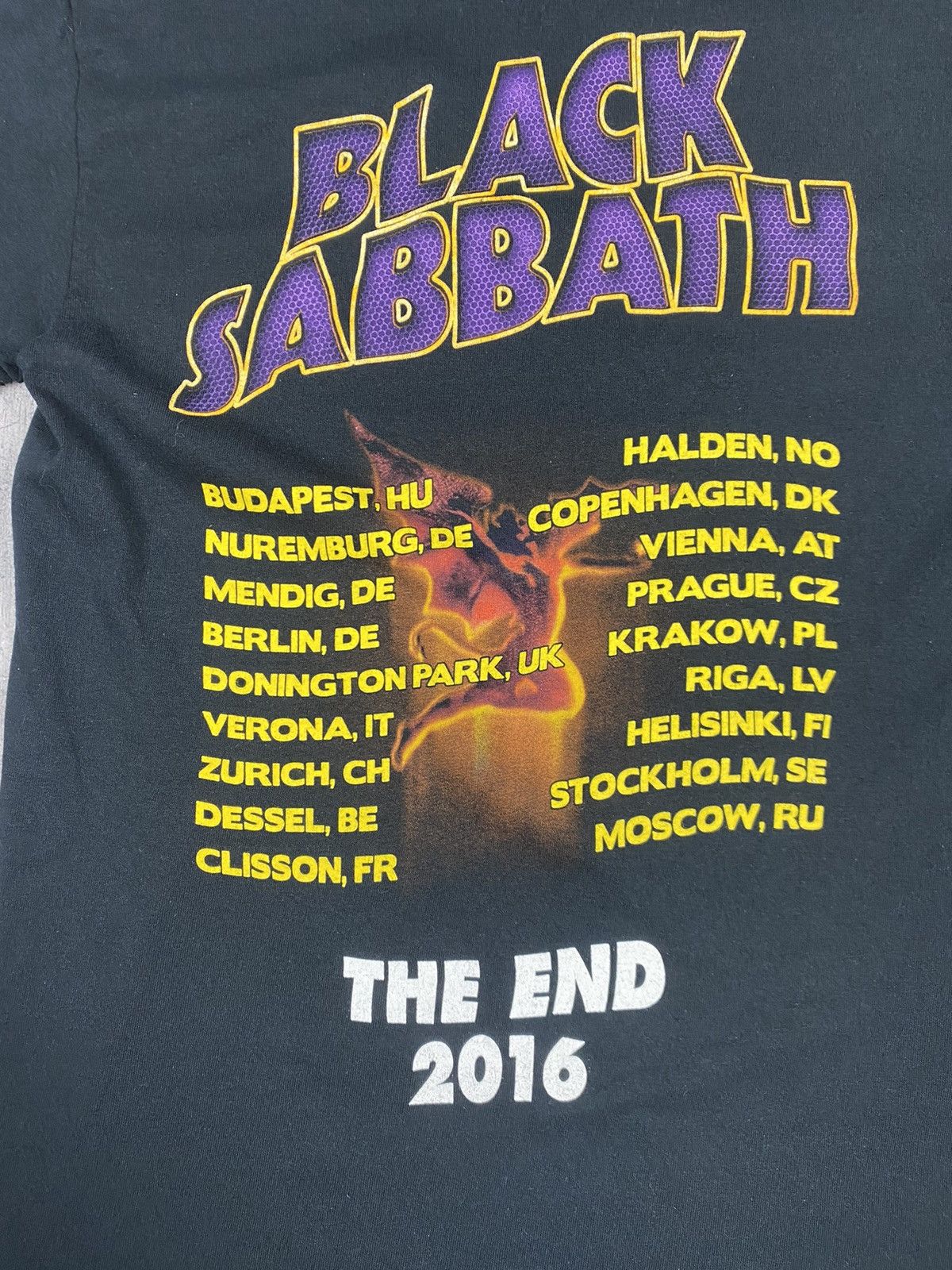 Black Sabbath Black Sabbath 2016 Rock Tee T Shirt Size US S / EU 44-46 / 1 - 8 Thumbnail
