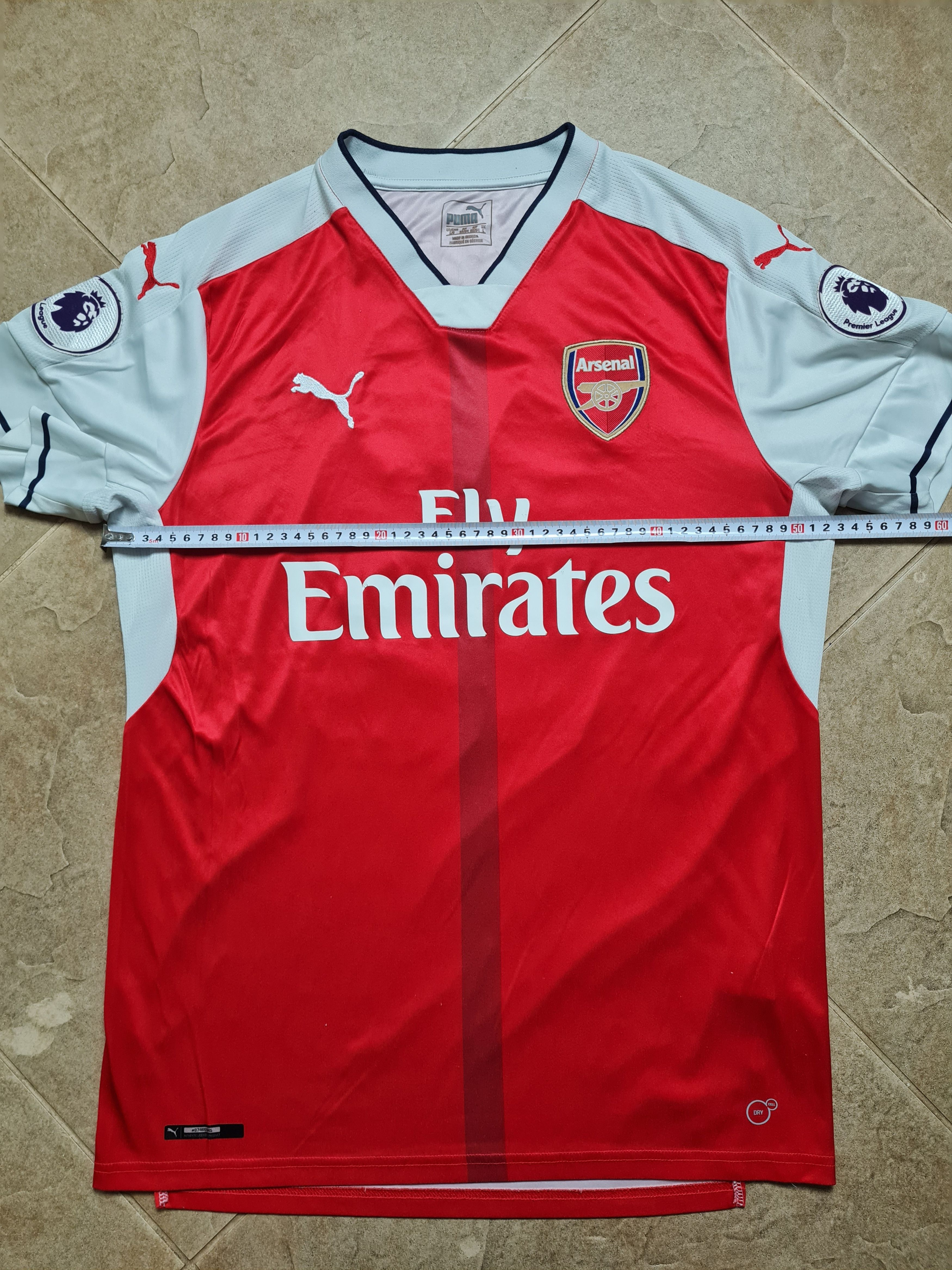 Puma Puma Arsenal 2016/17 Home Football Shirt GIROUD 12 Size US L / EU 52-54 / 3 - 17 Thumbnail