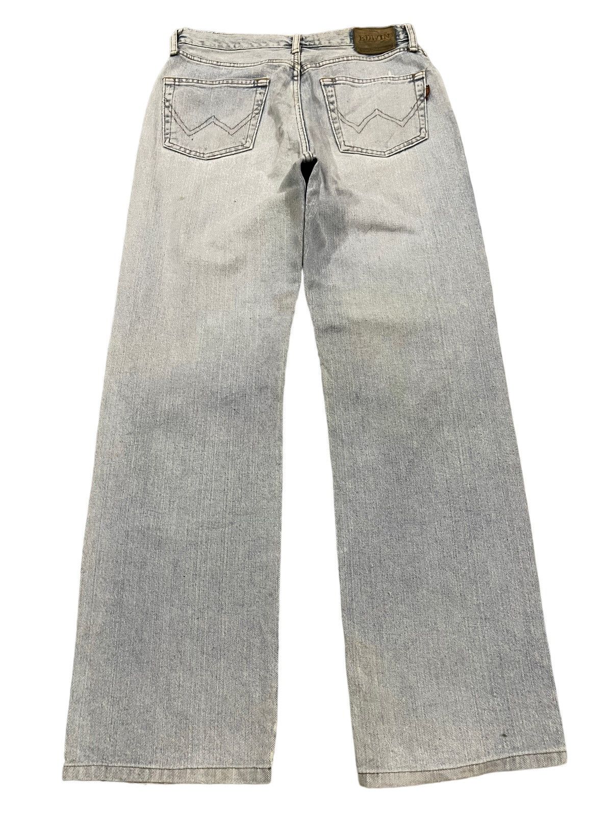Edwin Vintage Edwin Classic Blue Wash Distress Baggy Jeans Size US 29 - 7 Thumbnail