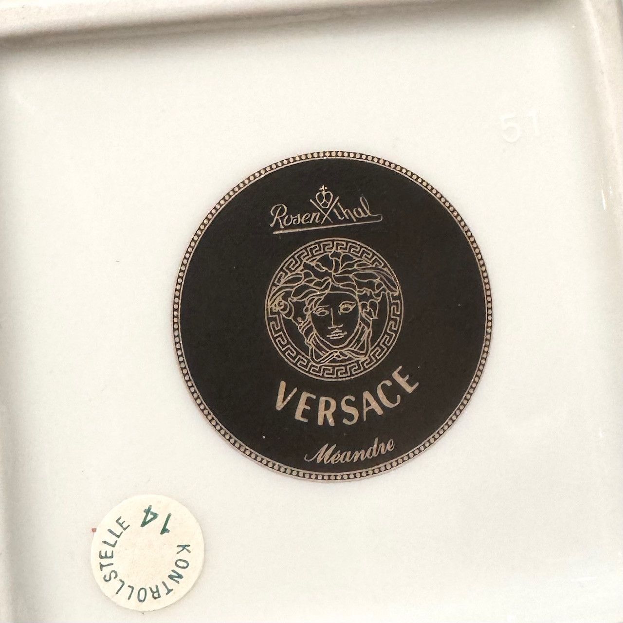 Versace Versace Meets Rosenthal Meandre Vide Poches Tray Size ONE SIZE - 6 Thumbnail