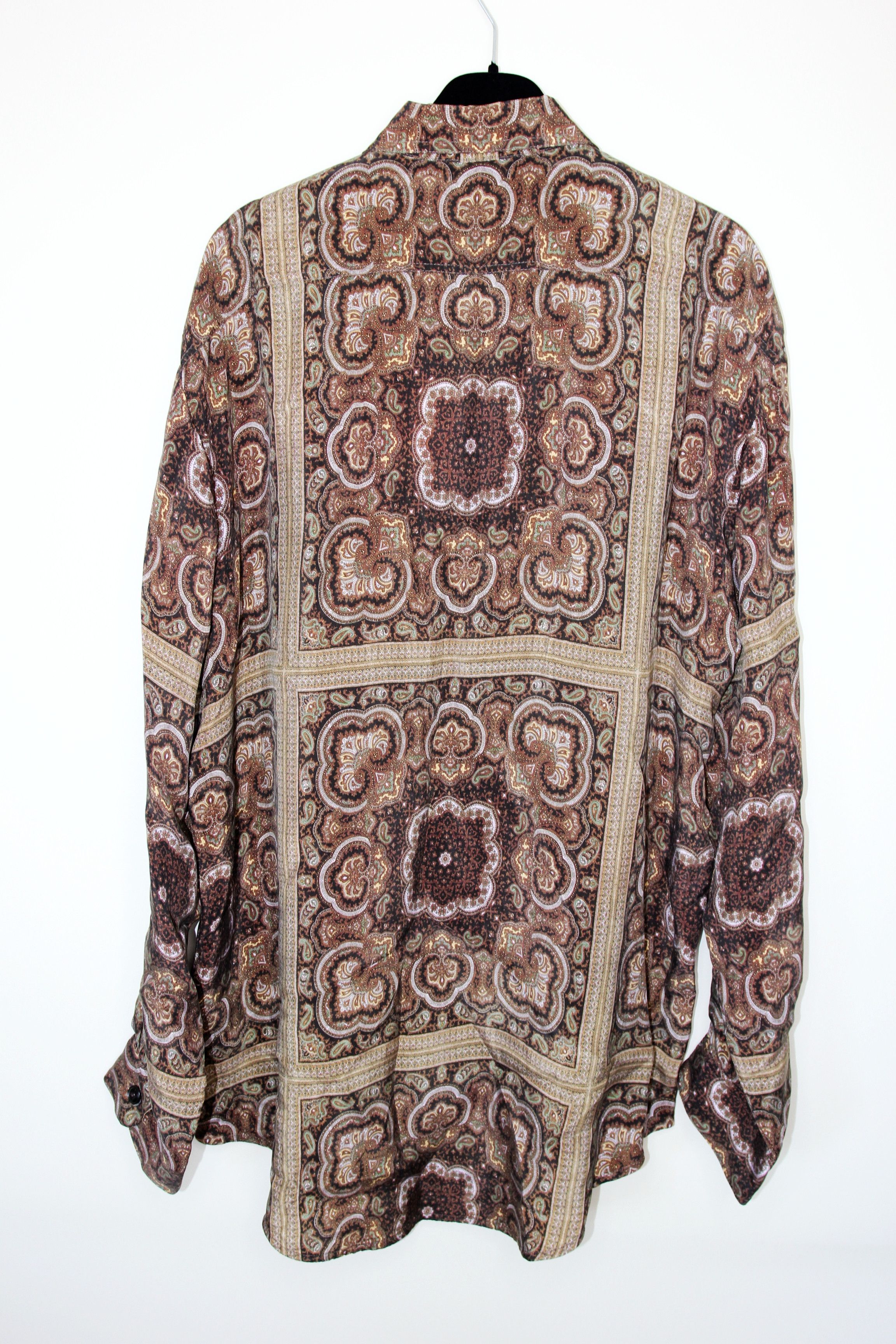 Nanushka BNWT AW23 NANUSHKA SEBAS PAISLEY SHIRT M Size US M / EU 48-50 / 2 - 3 Thumbnail