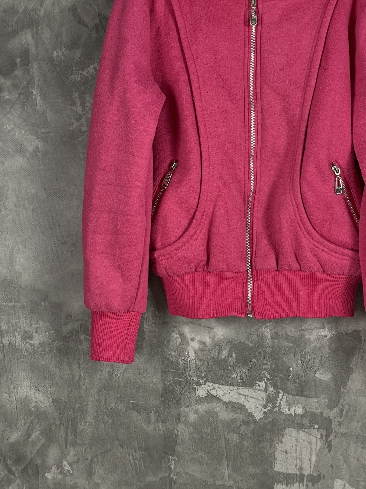 If Six Was Nine × Le Grande Bleu (L.G.B.) Pink fur hoodie is6was9 l.g.b. vibe swag y2k avant garde Size M / US 6-8 / IT 42-44 - 5 Thumbnail