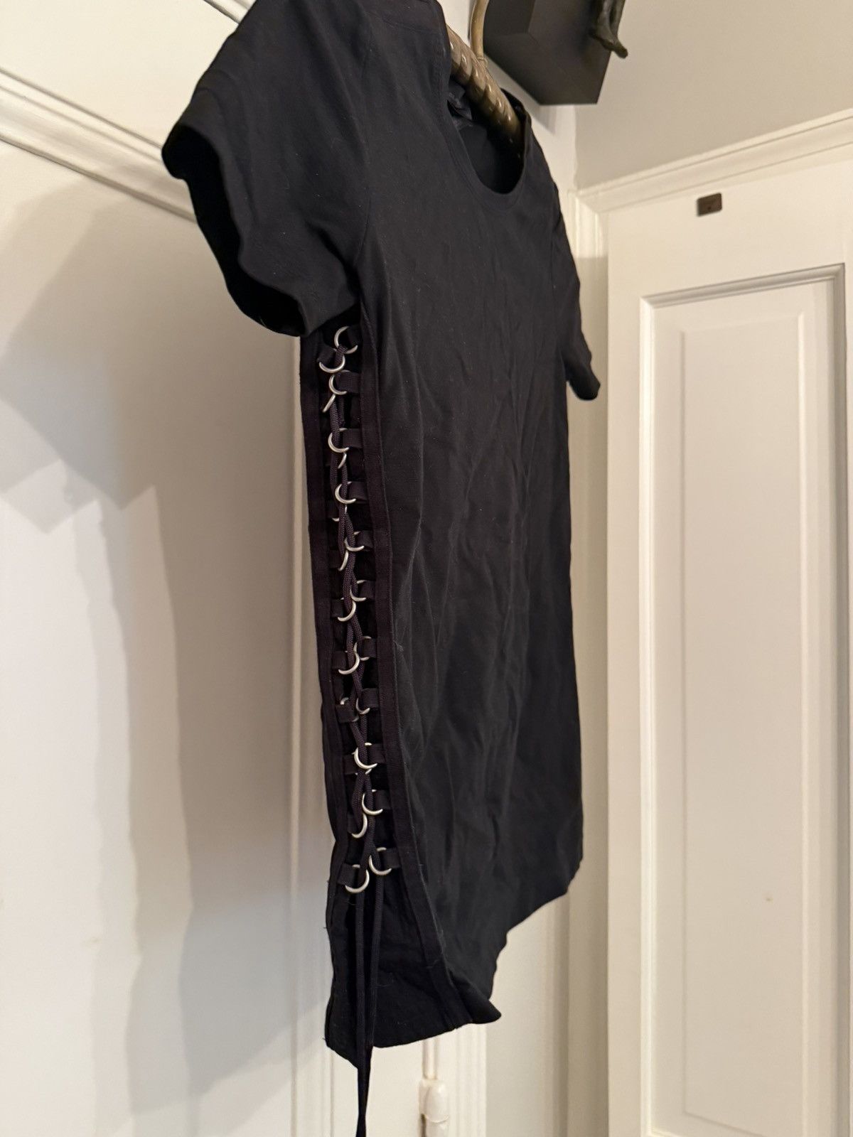 Diesel Black Gold Diesel black T-shirt with metal detail Size M / US 6-8 / IT 42-44 - 5 Thumbnail