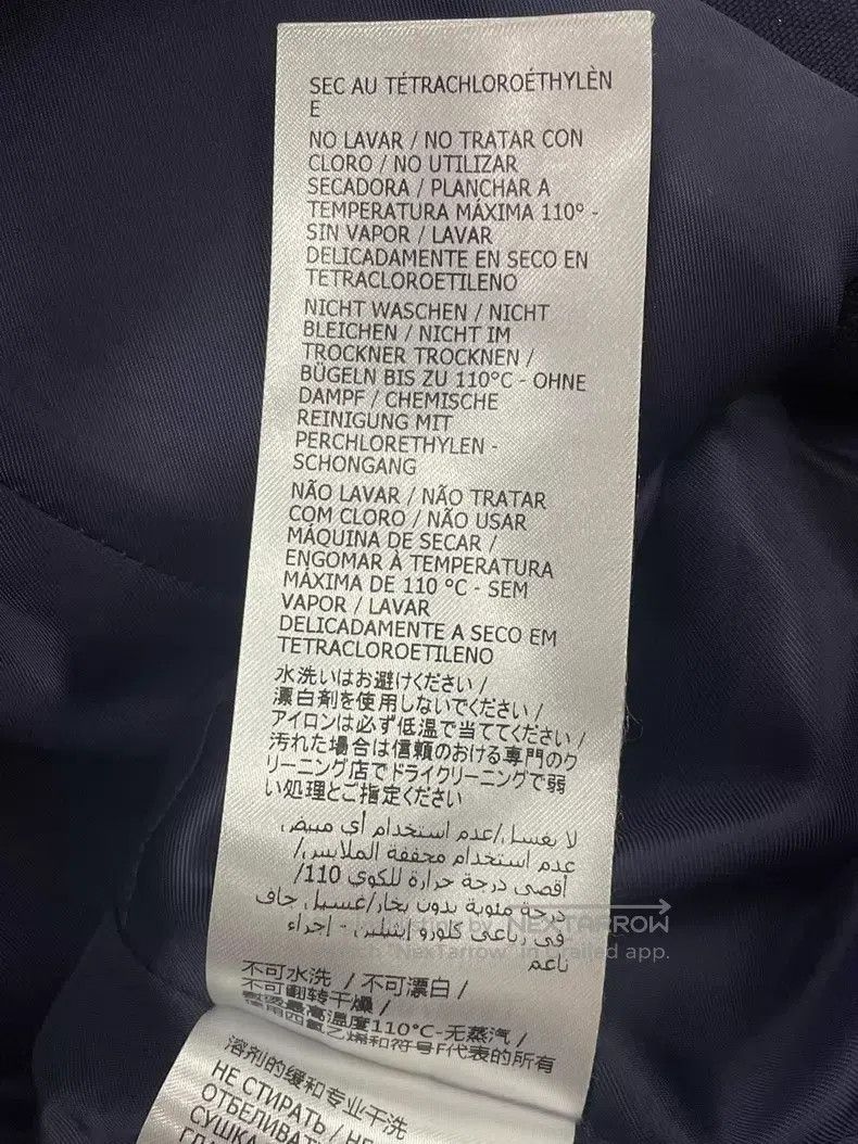 Alexander McQueen Alexander Mcqueen Dark blue embroidered suit jacket Size XS / US 0-2 / IT 36-38 - 6 Thumbnail