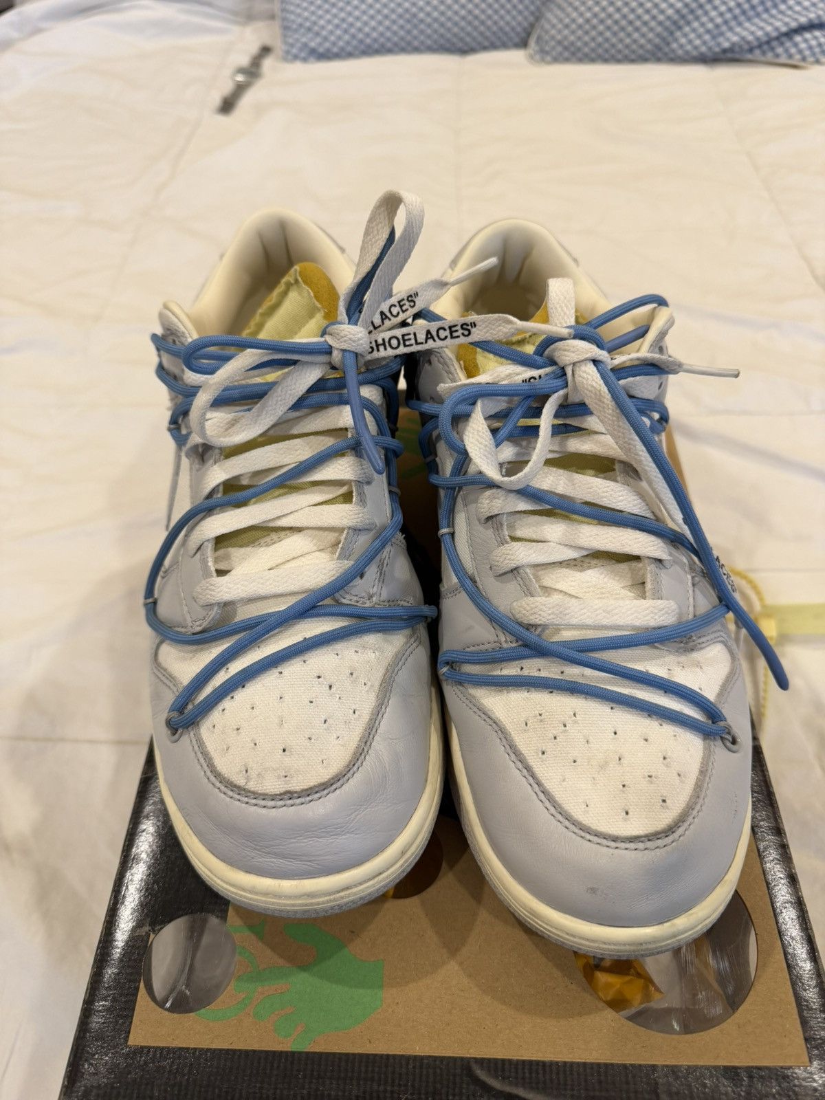 Nike × Off-White Nike Dunk Low Off-White Lot 5 size 11 Size US 11 / EU 44 - 7 Thumbnail
