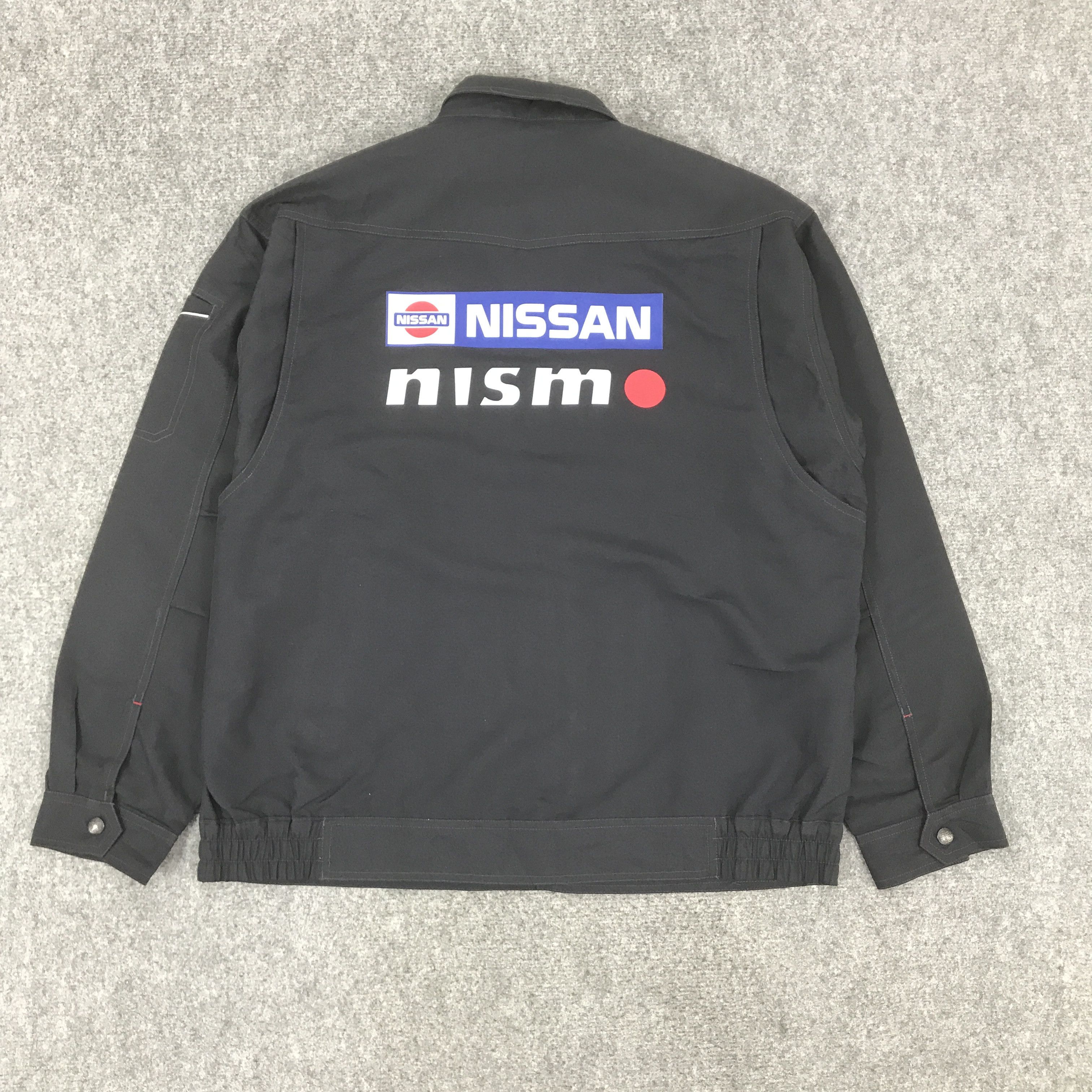 Japanese Brand NISSAN NISMO RACING TEAM BLACK CUSTOM JACKET K73B16 Size US L / EU 52-54 / 3 - 1 Thumbnail
