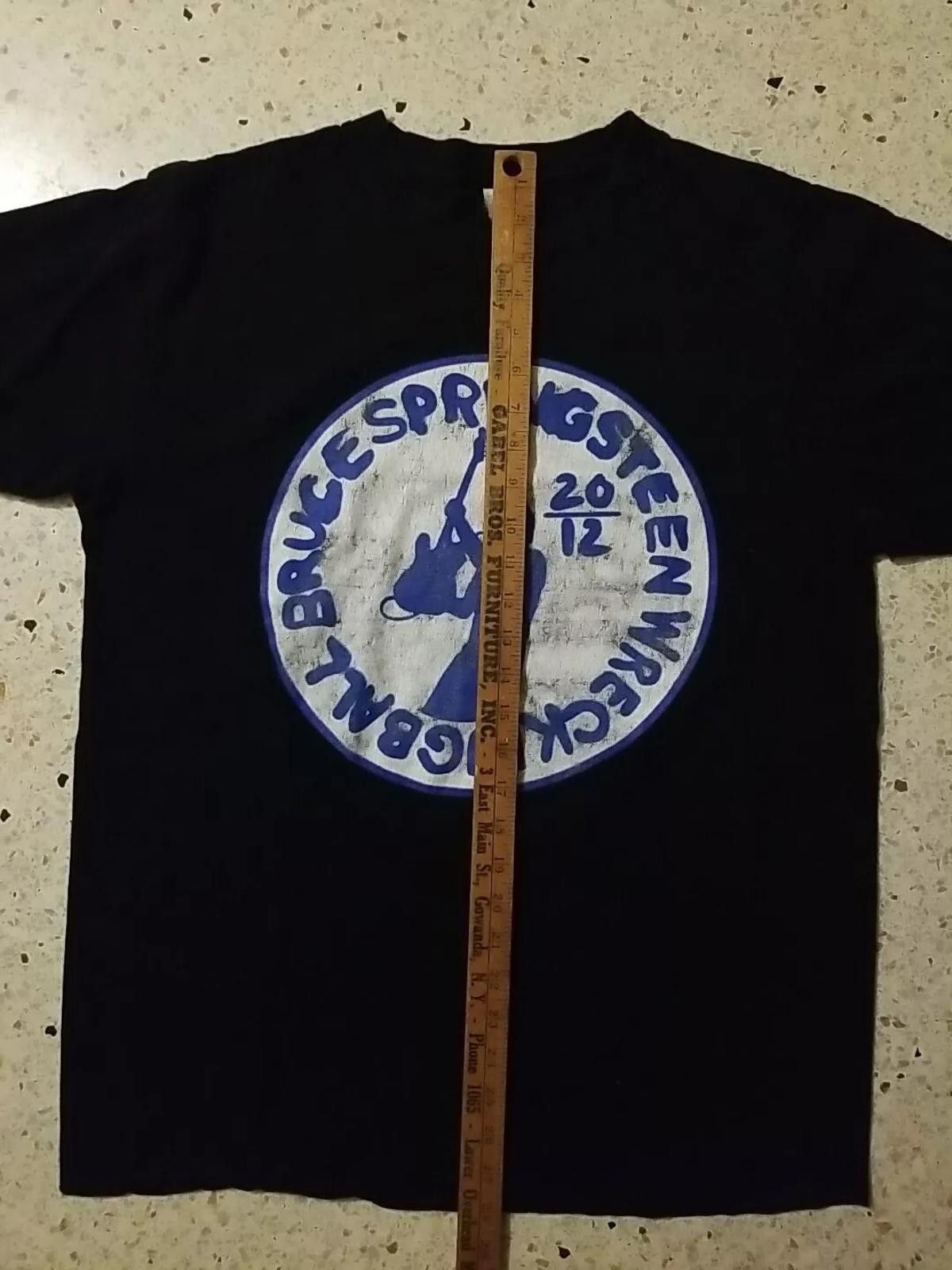 The Unbranded Brand Bruce Springsteen Wrecking Ball Tour 2012 T Shirt M Size US L / EU 52-54 / 3 - 4 Thumbnail