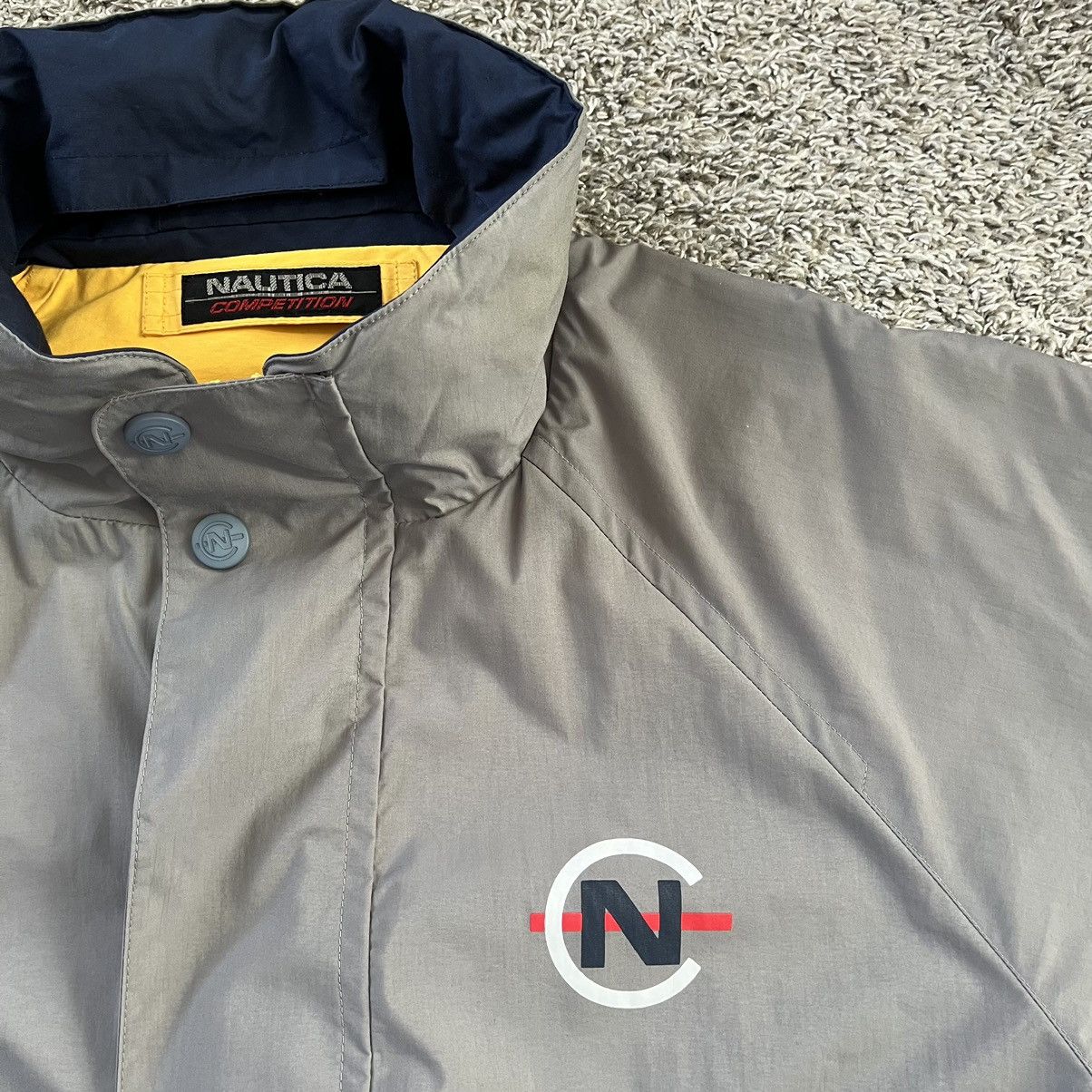 Nautica × Wu-Tang Clan 🔴Nautica Reversible Jacket Size Medium Gray Yellow Wu-Tang Size US M / EU 48-50 / 2 - 4 Thumbnail