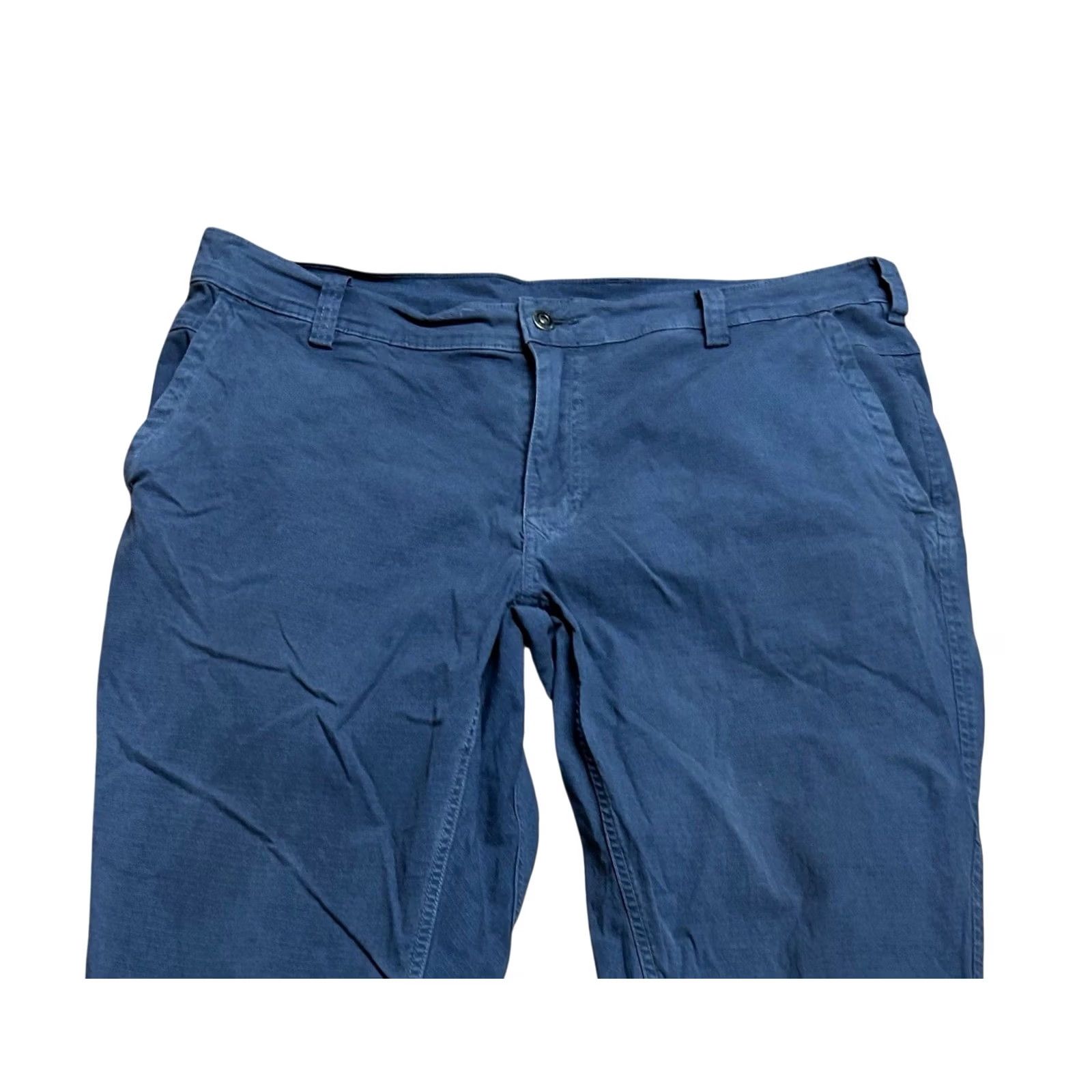 CO Duluth Trading Co Men Blue Ridge Standard Fit Pants 38x30 Blue Pants Straight Leg Regular Rise Mid Blue Womens? Size US 38 / EU 54 - 5 Thumbnail