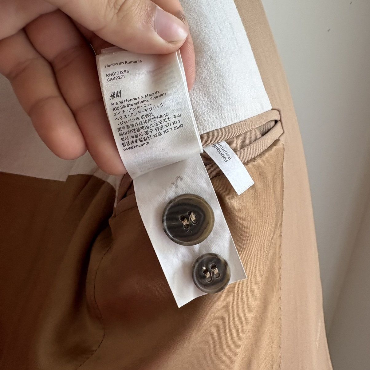 H&M × Maison Margiela Maison Margiela x H&M Blazer Size 38R - 10 Thumbnail