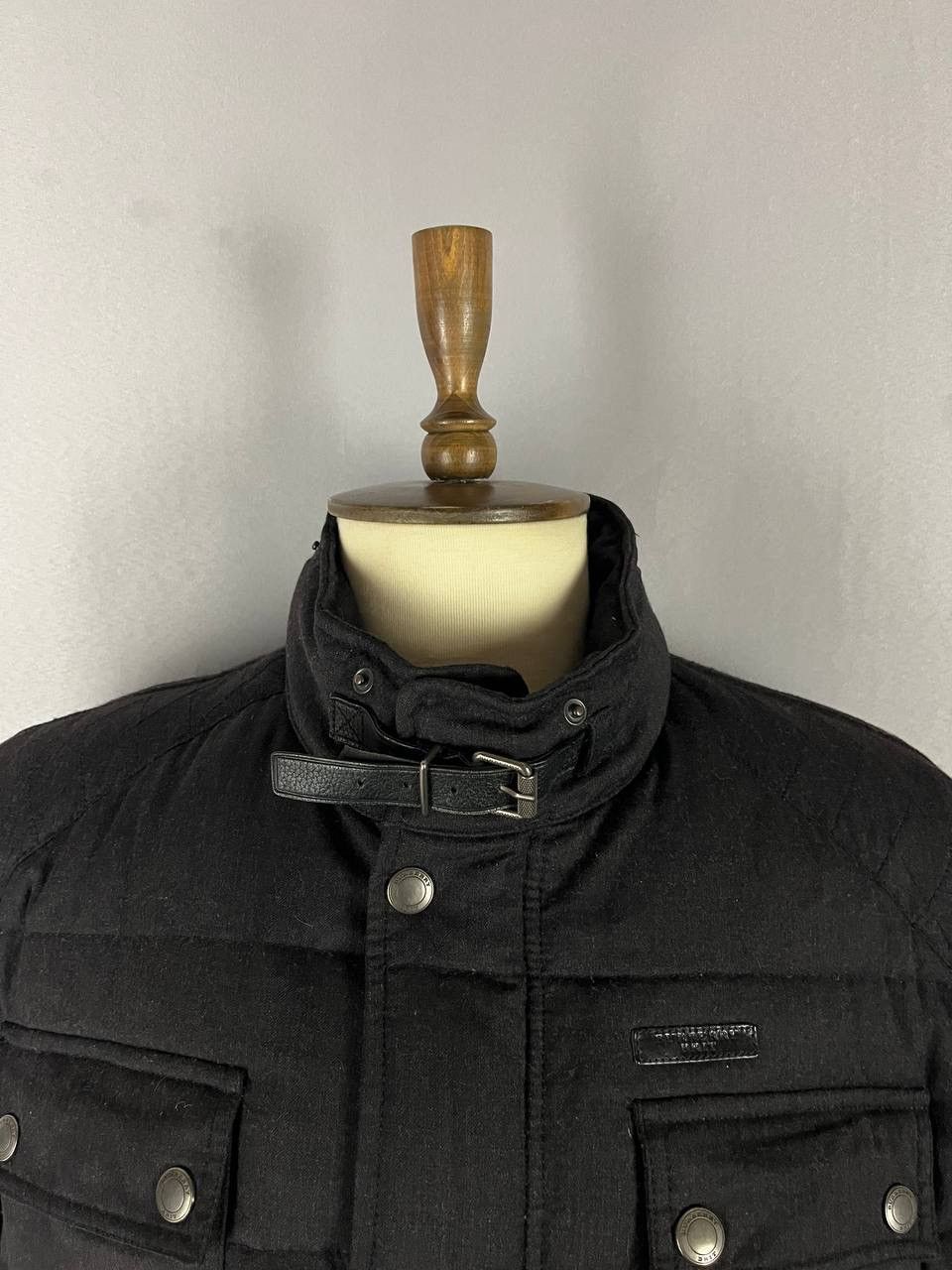 Burberry Burberry Brit Down Jacket Dark Grey Multi Pocket Size US XXL / EU 58 / 5 - 3 Thumbnail