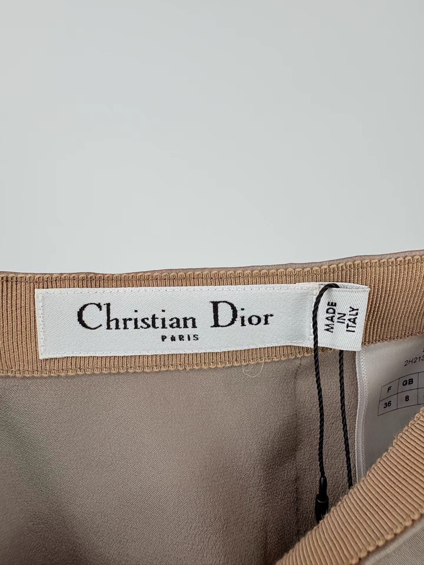 Dior DIOR Silk Midi Skirt K1 Size 36" / US 14 / IT 50 - 3 Thumbnail