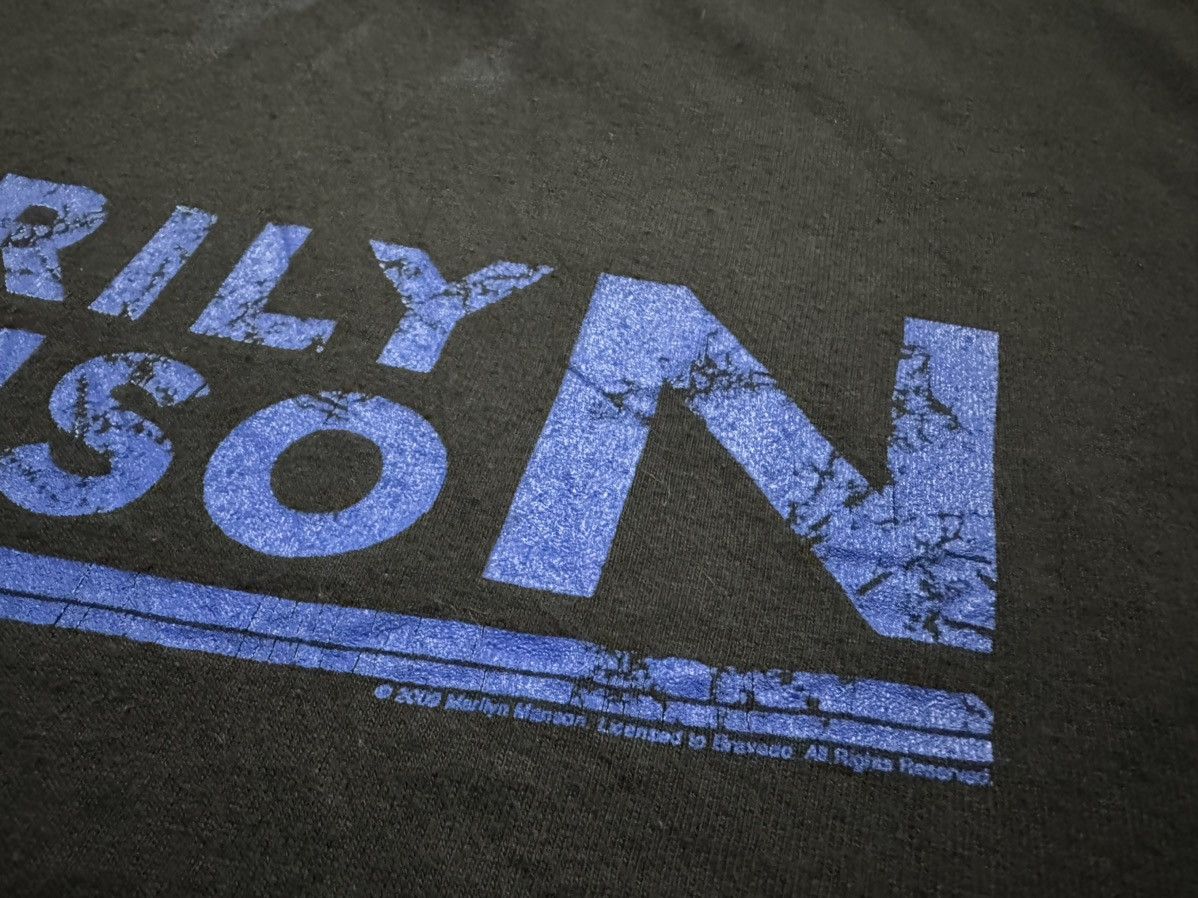 Band Tees × Marilyn Manson × Vintage Vintage Y2K Marilyn Manson The High End Of Low Size US M / EU 48-50 / 2 - 4 Thumbnail
