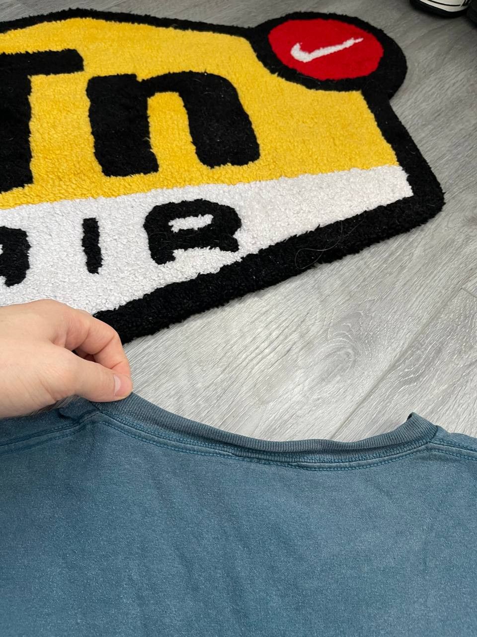 Nike Vintage Mede in USA big logo Nike tee distressed Size US XL / EU 56 / 4 - 10 Thumbnail