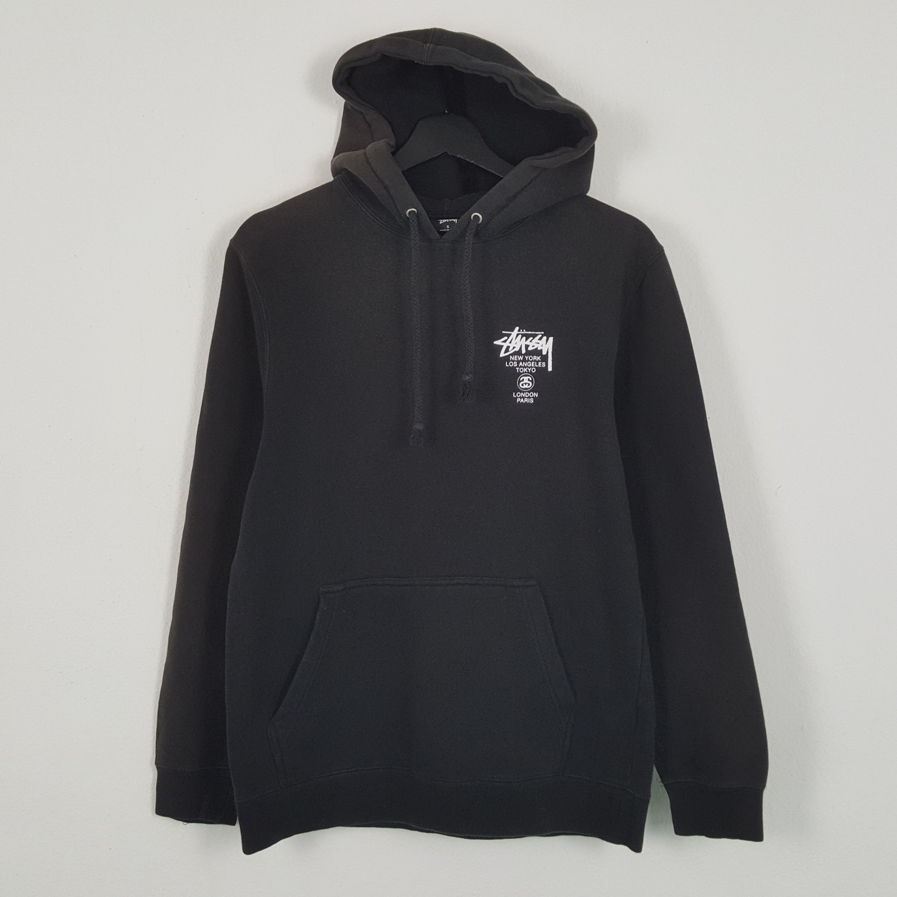 Stussy STUSSY Streetwear Skateboard Style Backprint Design Hoodies Size US S / EU 44-46 / 1 - 3 Thumbnail