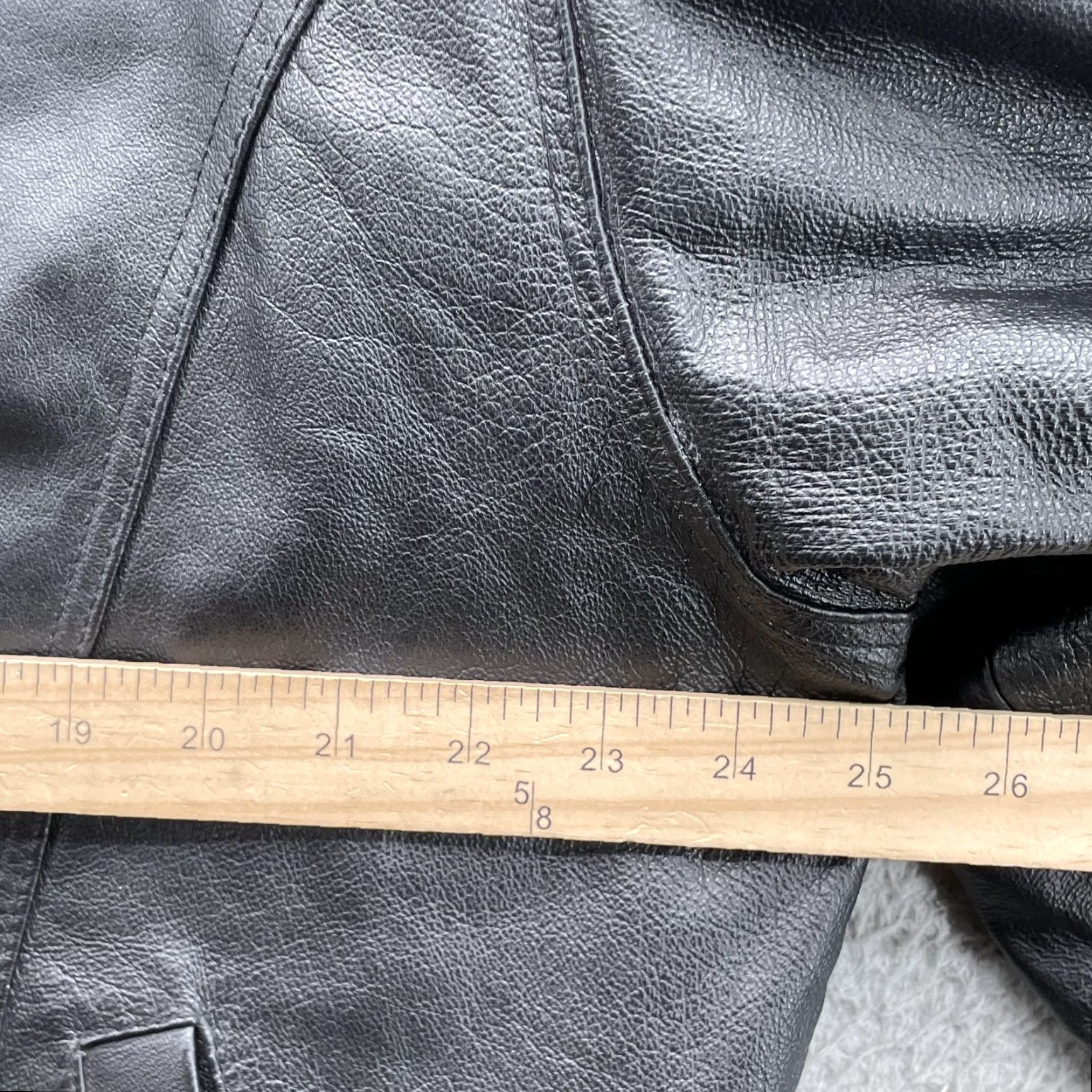 Vintage VINTAGE Northcrest 100% Leather Bomber Jacket Men XL Insulated Flight Streetwear Black Leather Bomber Jacket Mens XL 90s Theme Size US XL / EU 56 / 4 - 4 Thumbnail