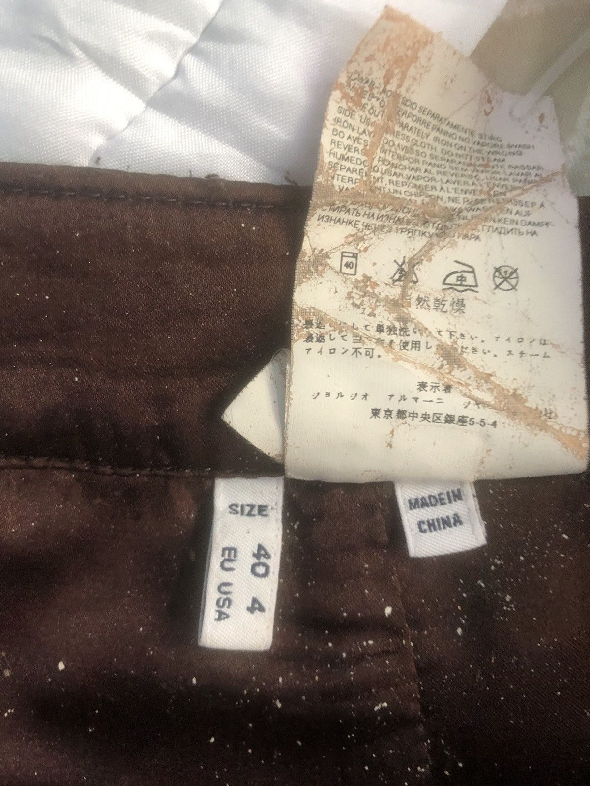 Armani × Designer Armani Jeans skirt Size 27" / US 4 / IT 40 - 11 Thumbnail