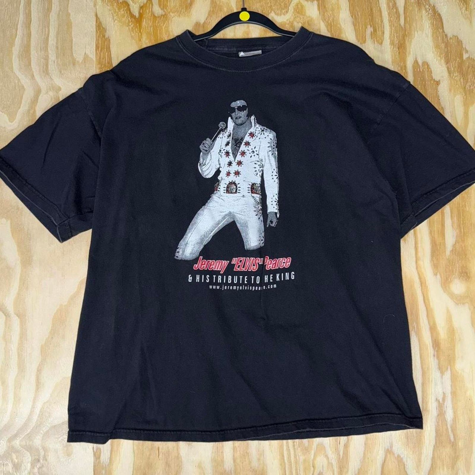 Hanes Vintage y2k elvis parody t-shirt Size US XL / EU 56 / 4 - 1 Thumbnail