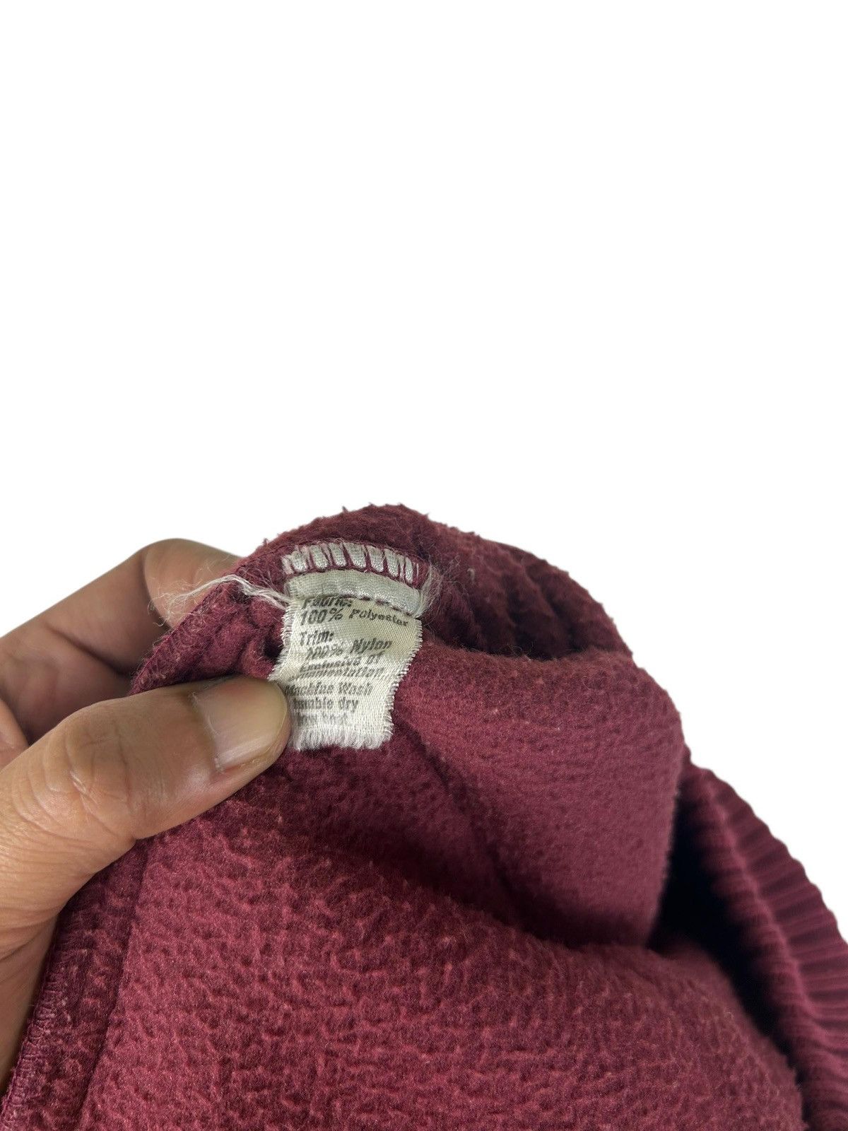 Patagonia Vintage 90s Half Zipper Maroon Patagonia / 80s Fashion Warm Size US XS / EU 42 / 0 - 7 Thumbnail